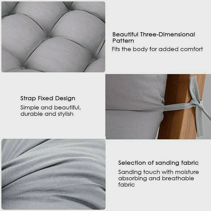 YEERSWAG 49x19x3 inch Thickened Recliner Cushion Double-sided Usable Nap Folding Chair Cushion Rocking Chair Cushion Lounge Chaise Cushion for Indoor Outdoor Courtyard Garden