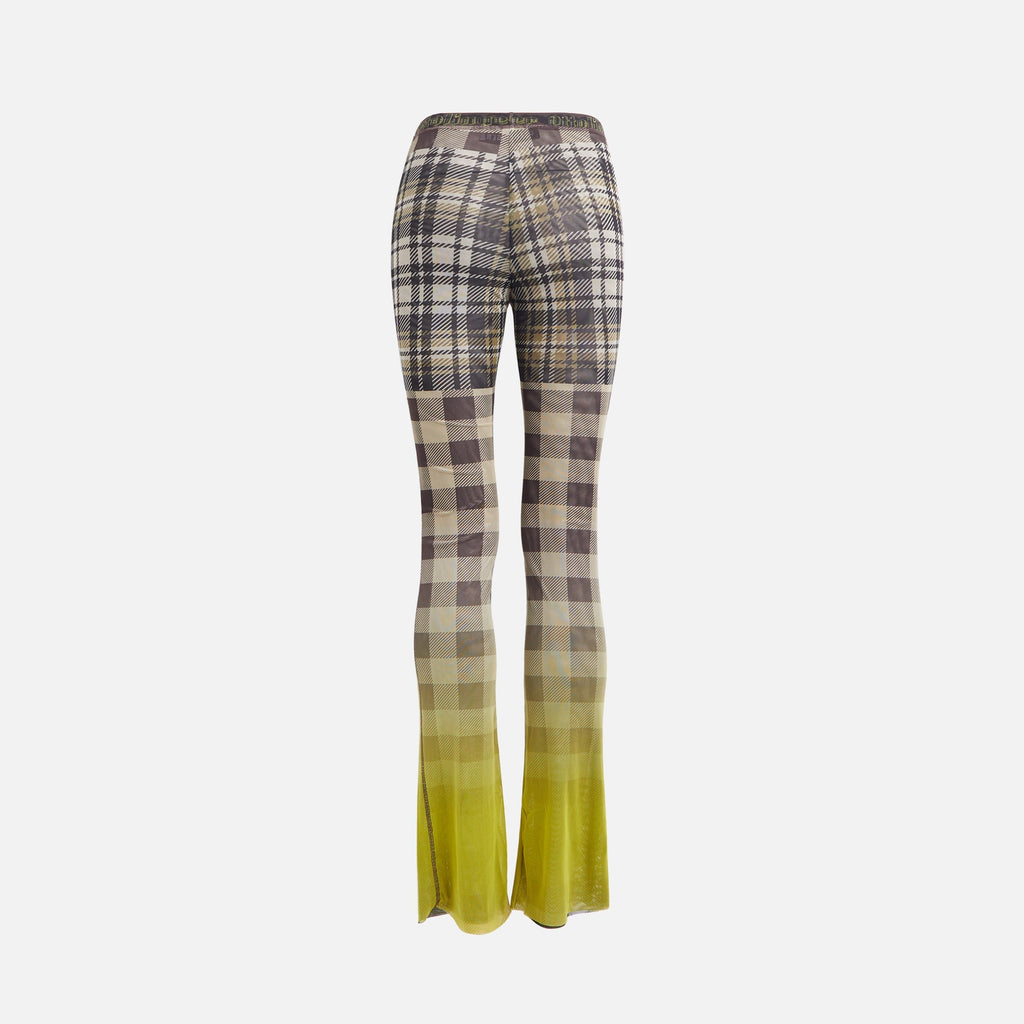 Ottolinger Mesh Pants - Yellow Plaid