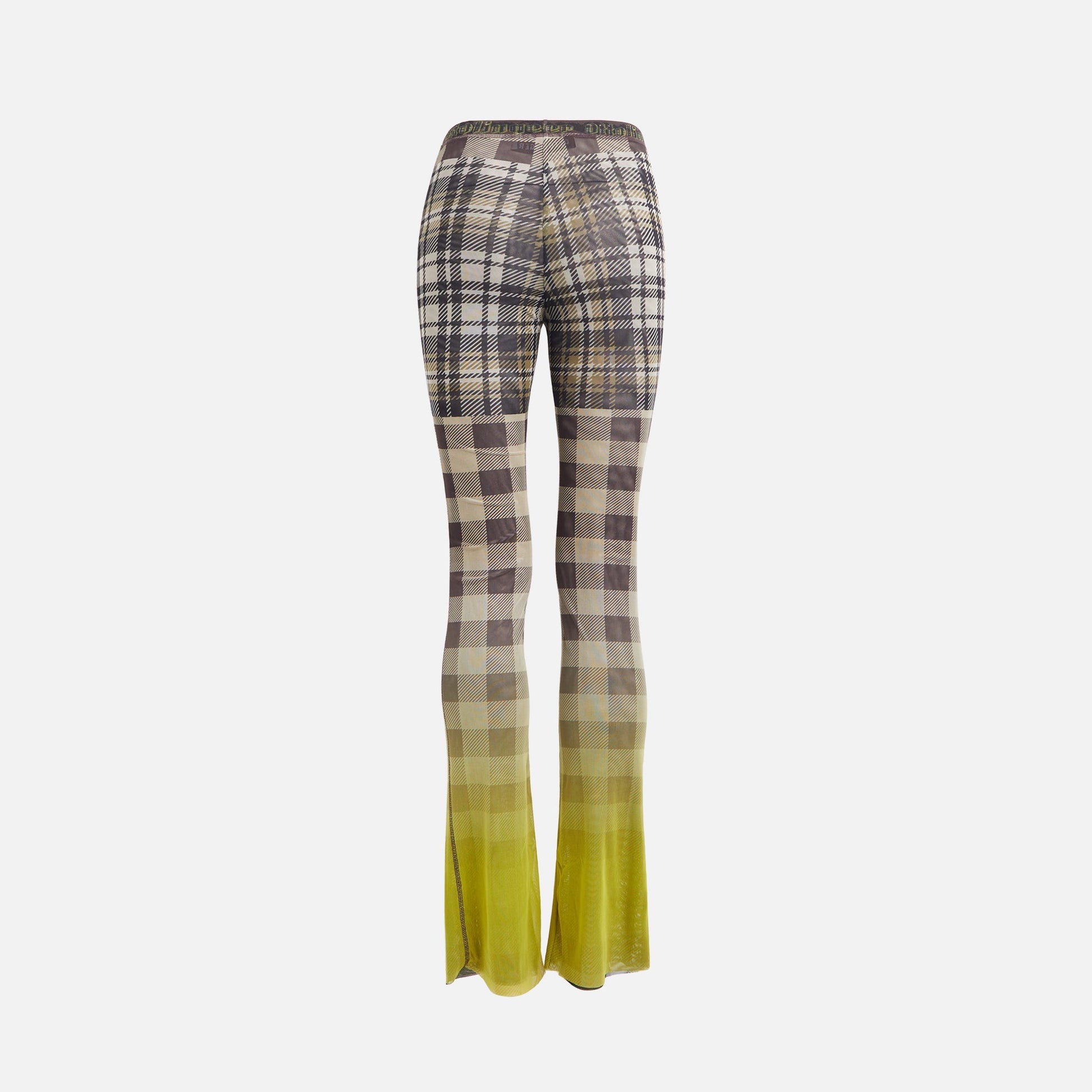 Ottolinger Mesh Pants - Yellow Plaid