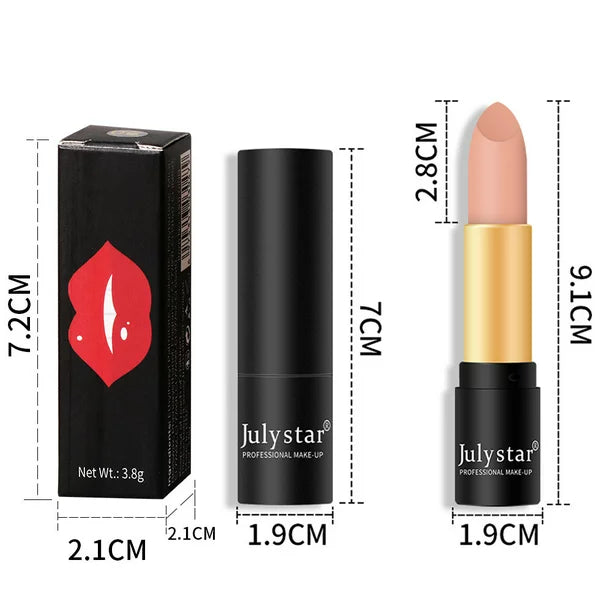 Clearance! MIARHB Matte Lipstick Matte Lipstick, Makeup Non-Stick Cup Non-Fading Beauty Makeup Lipstick 03#