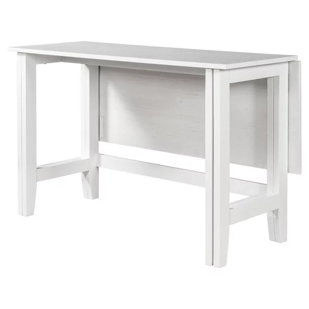 EUROCO Wood Extendable Dining Table,Wood Extendable, Drop Leaf Table for Small Spaces,Multifunction Space Saving Table Extension Dinner Table for Kitchen
