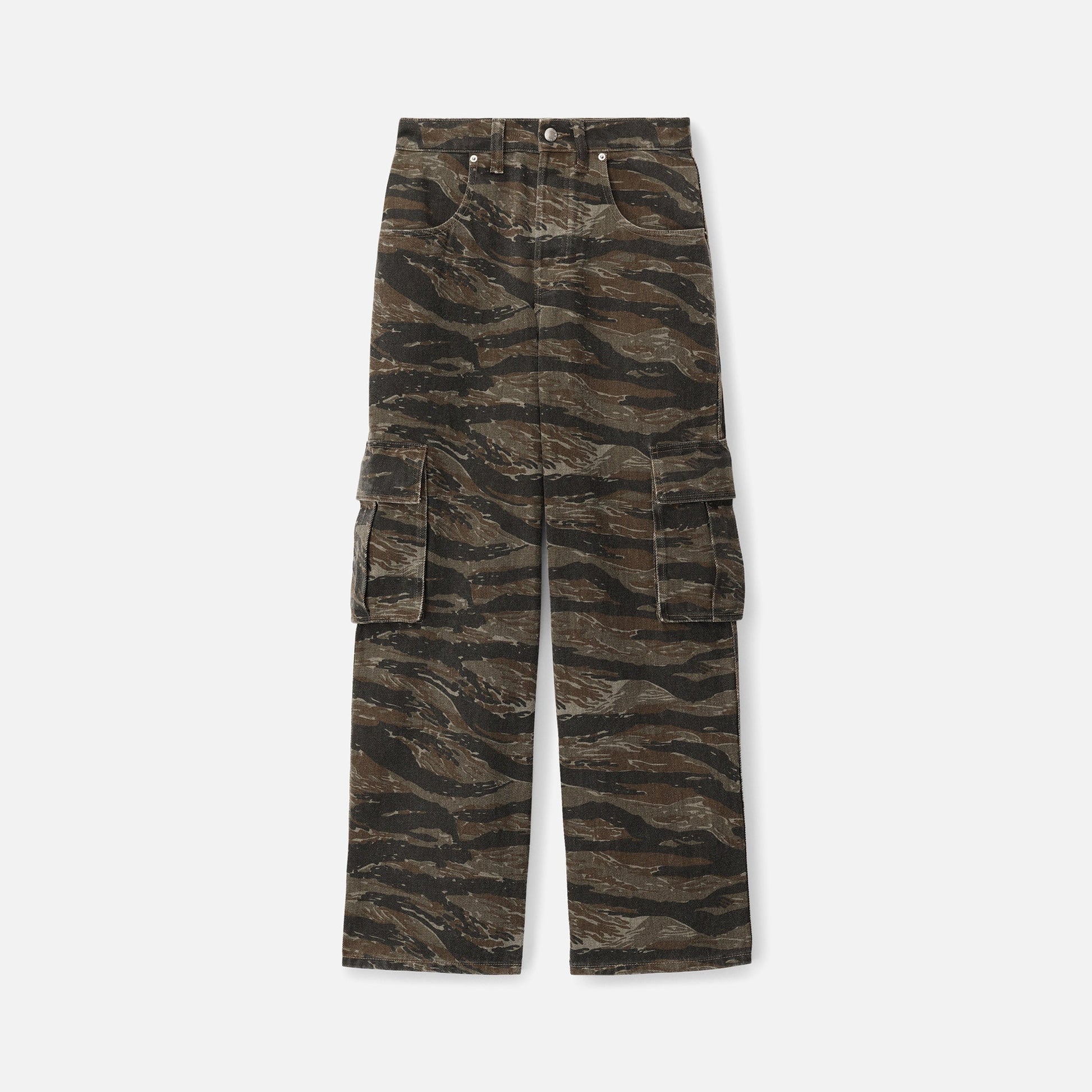 T by Alexander Wang Camo Bagged Out Pocket Jean - Camo
