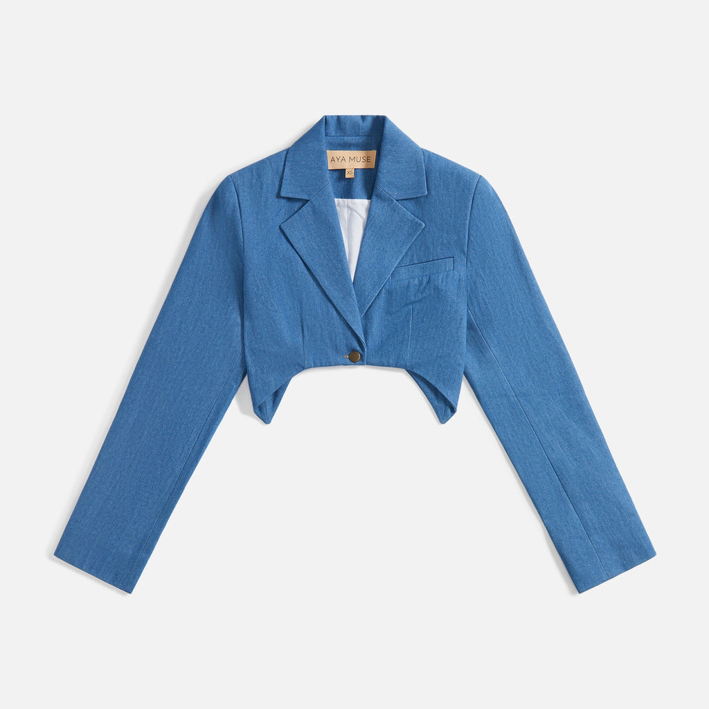 Aya Muse Astrae Blazer - Demin