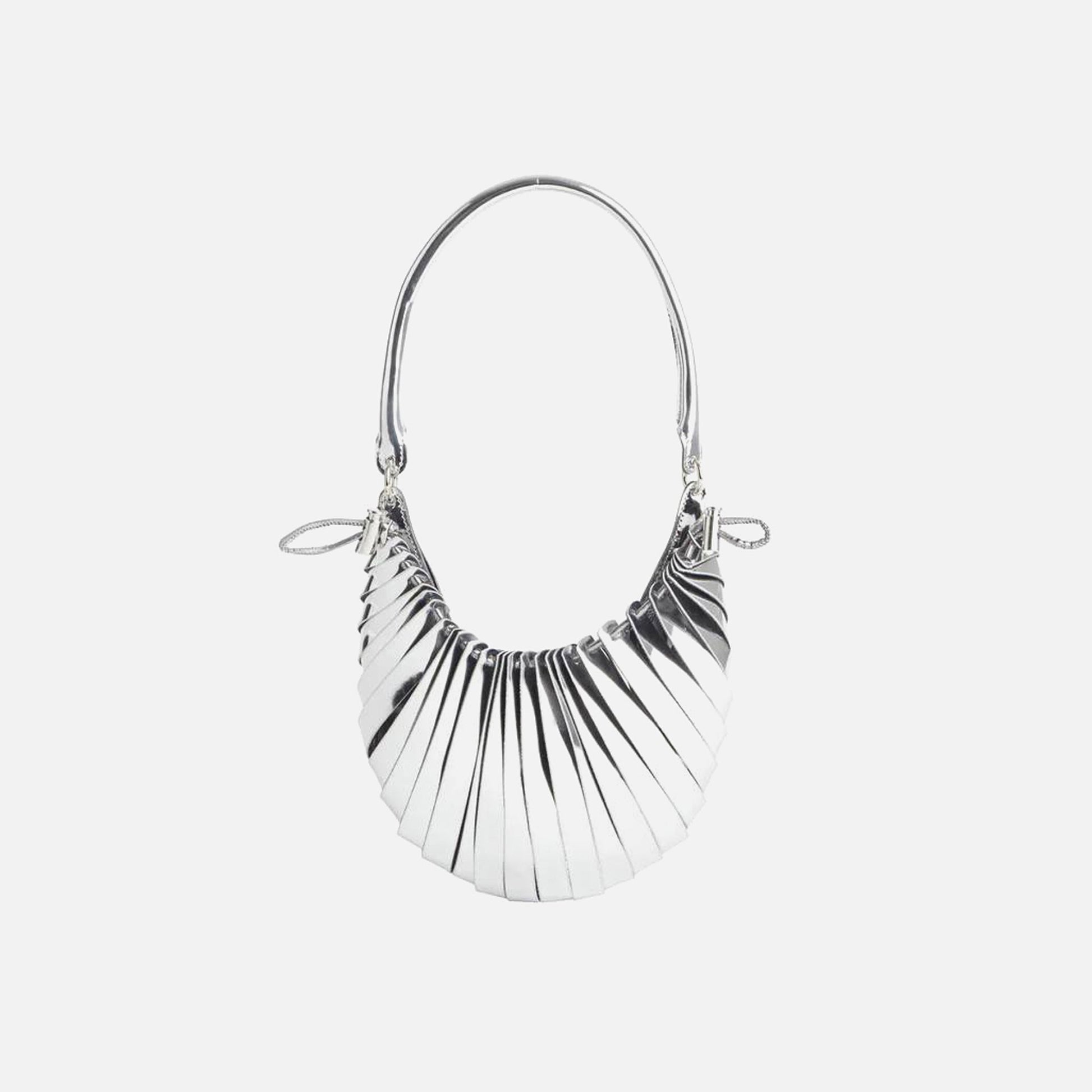 Coperni Mini Petal Bag - Silver