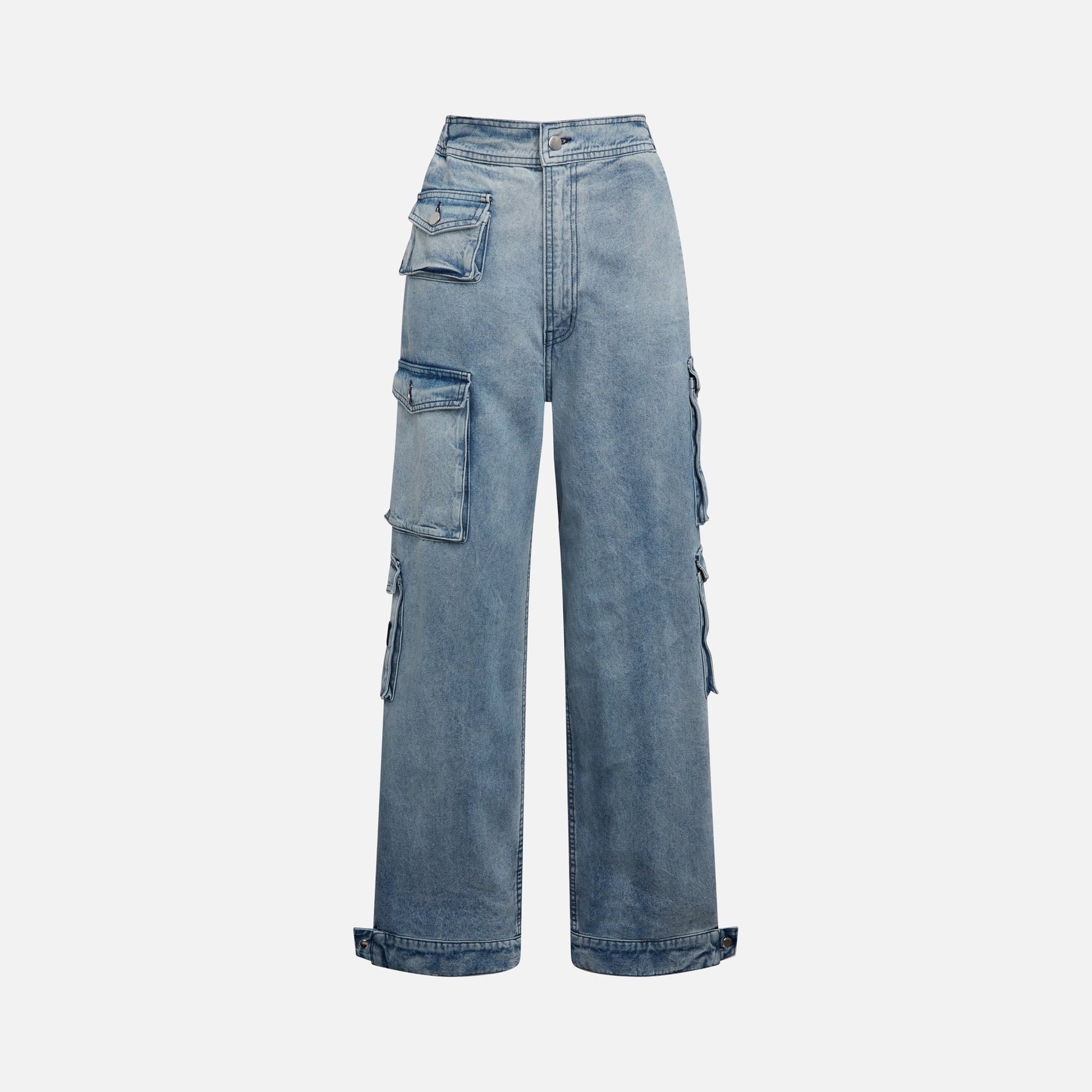 EB Denim Cargo Pants - Rain
