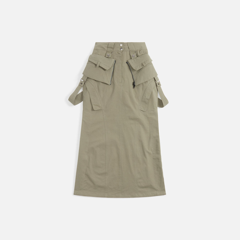 Hyein Seo Cargo Skirt - Khaki