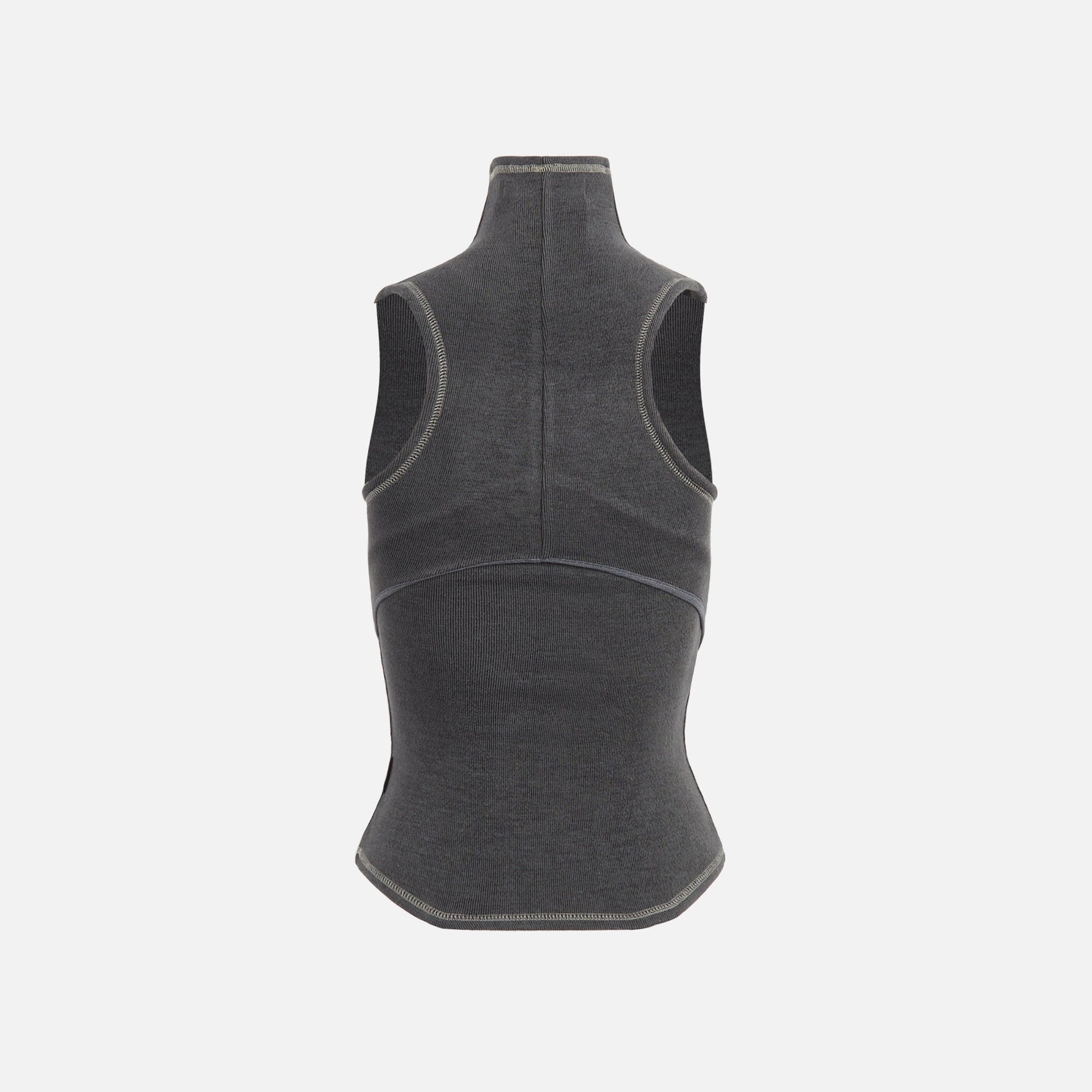 Hyein Seo Racerback Top - Dark Grey