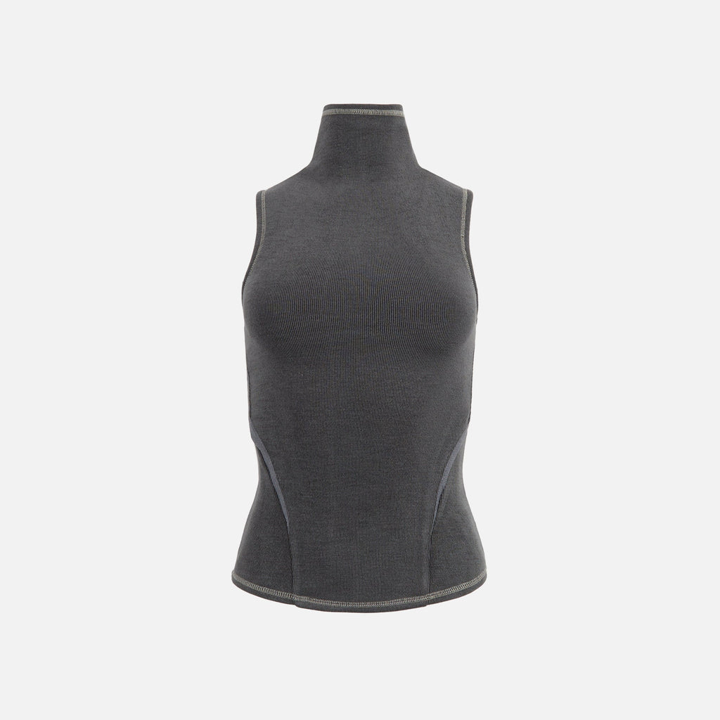Hyein Seo Racerback Top - Dark Grey