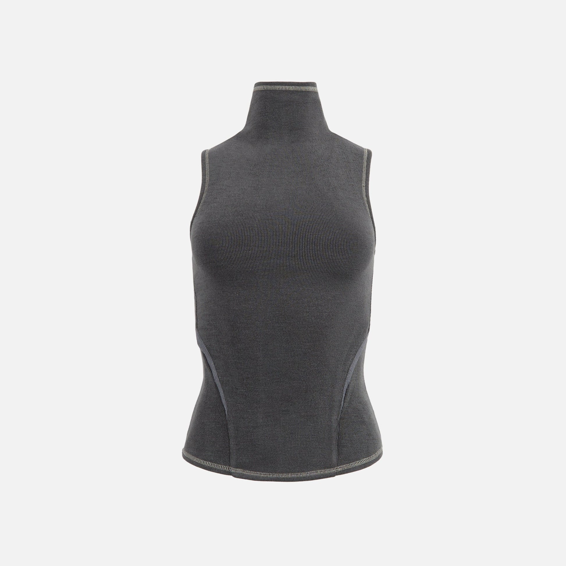 Hyein Seo Racerback Top - Dark Grey
