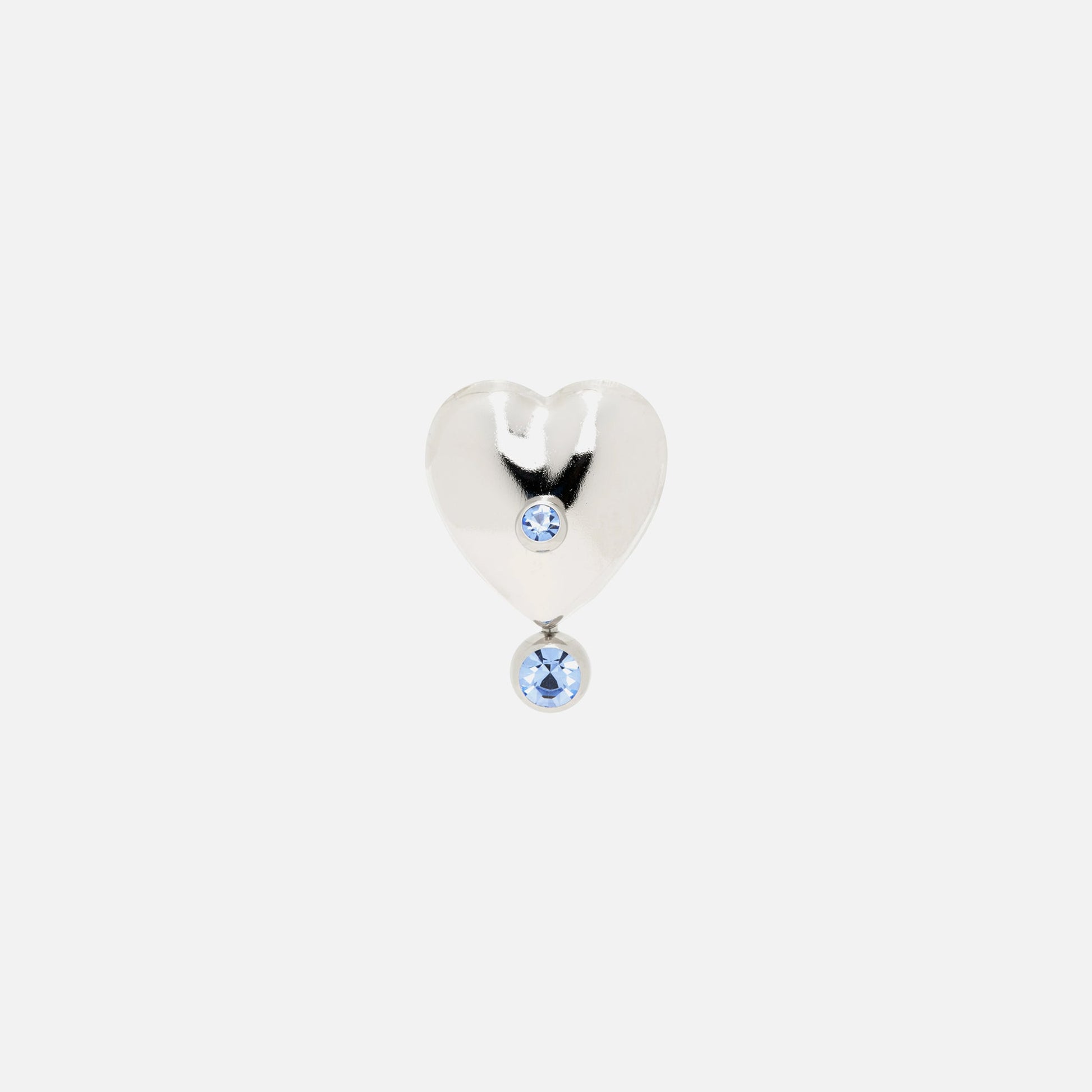Justine Clenquet Max Single Earring - Denim Blue