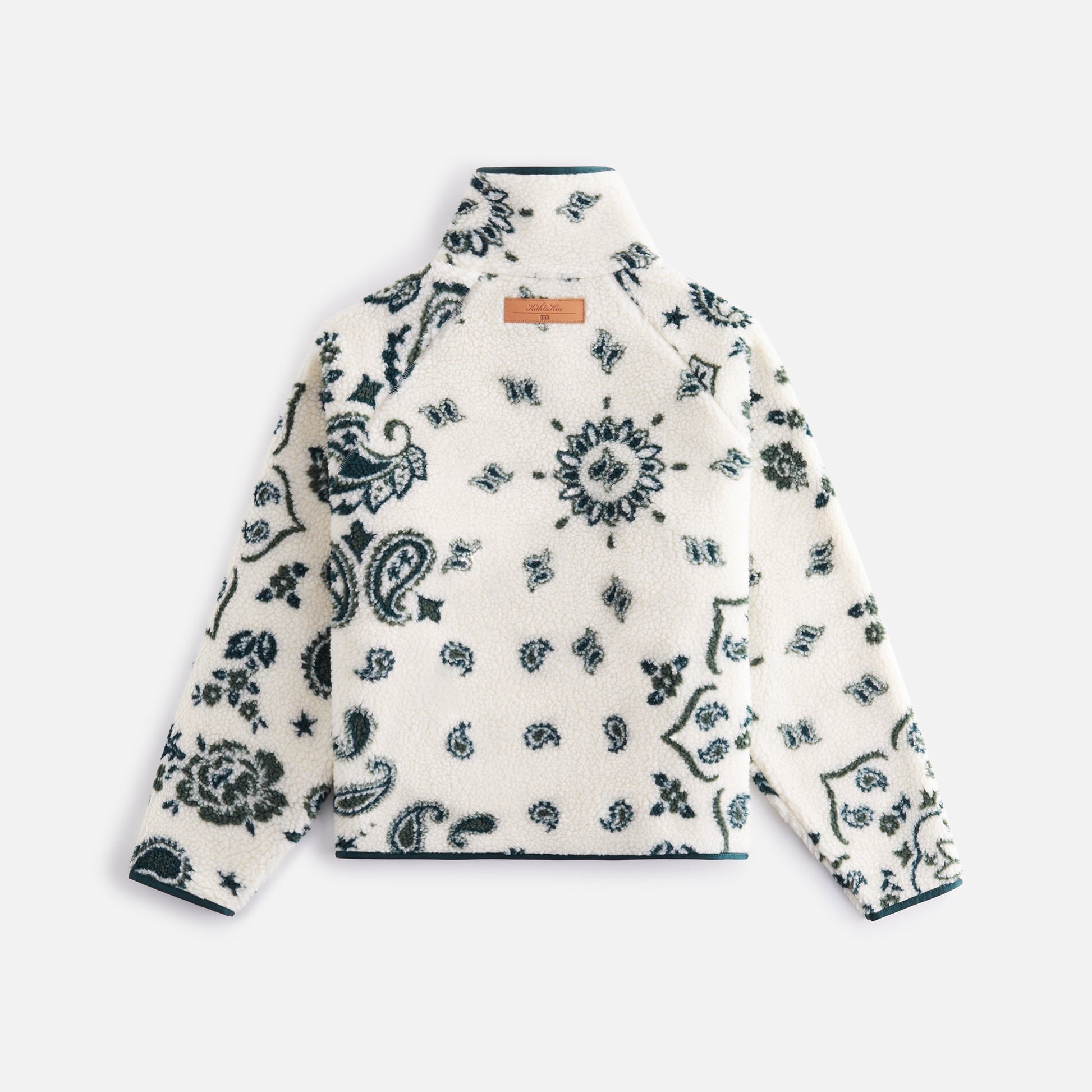 Kith Women Grayson Paisley Jacquard Sherpa - Sandrift