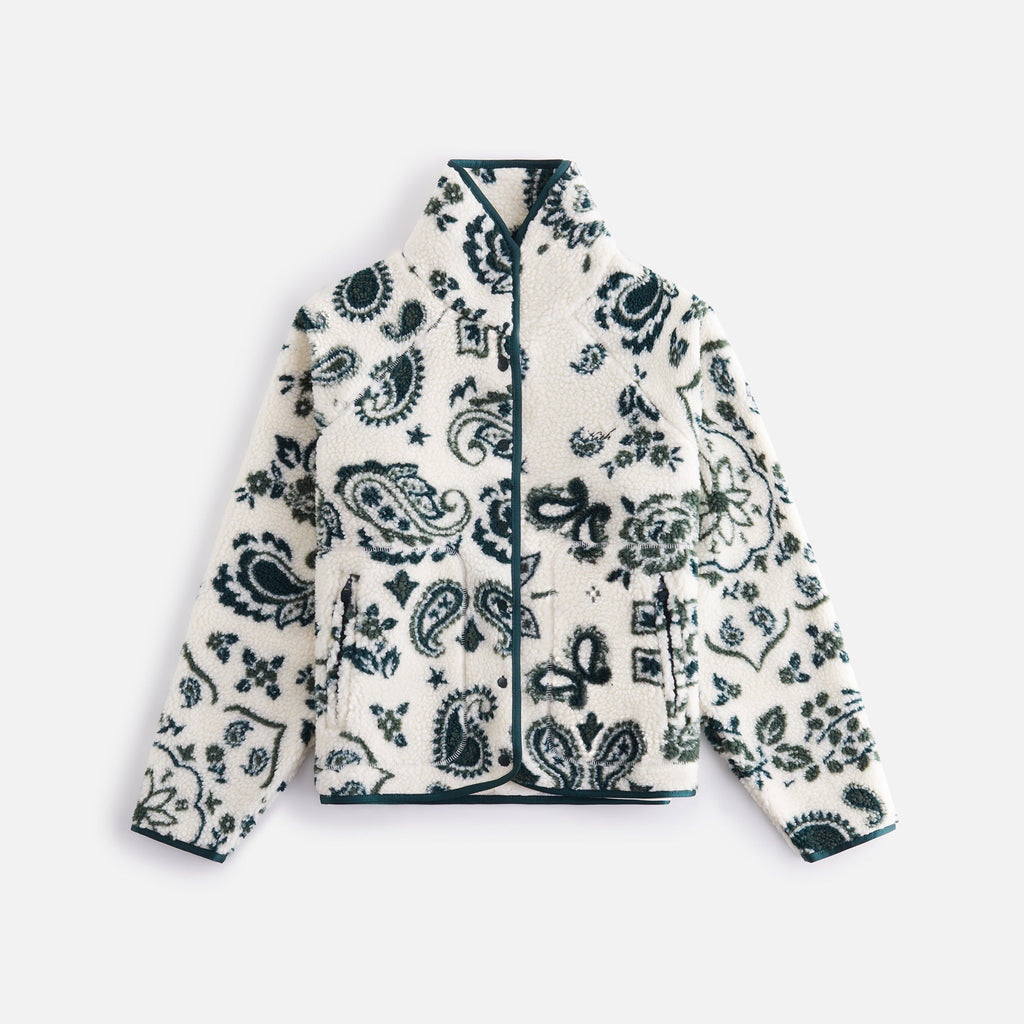 Kith Women Grayson Paisley Jacquard Sherpa - Sandrift