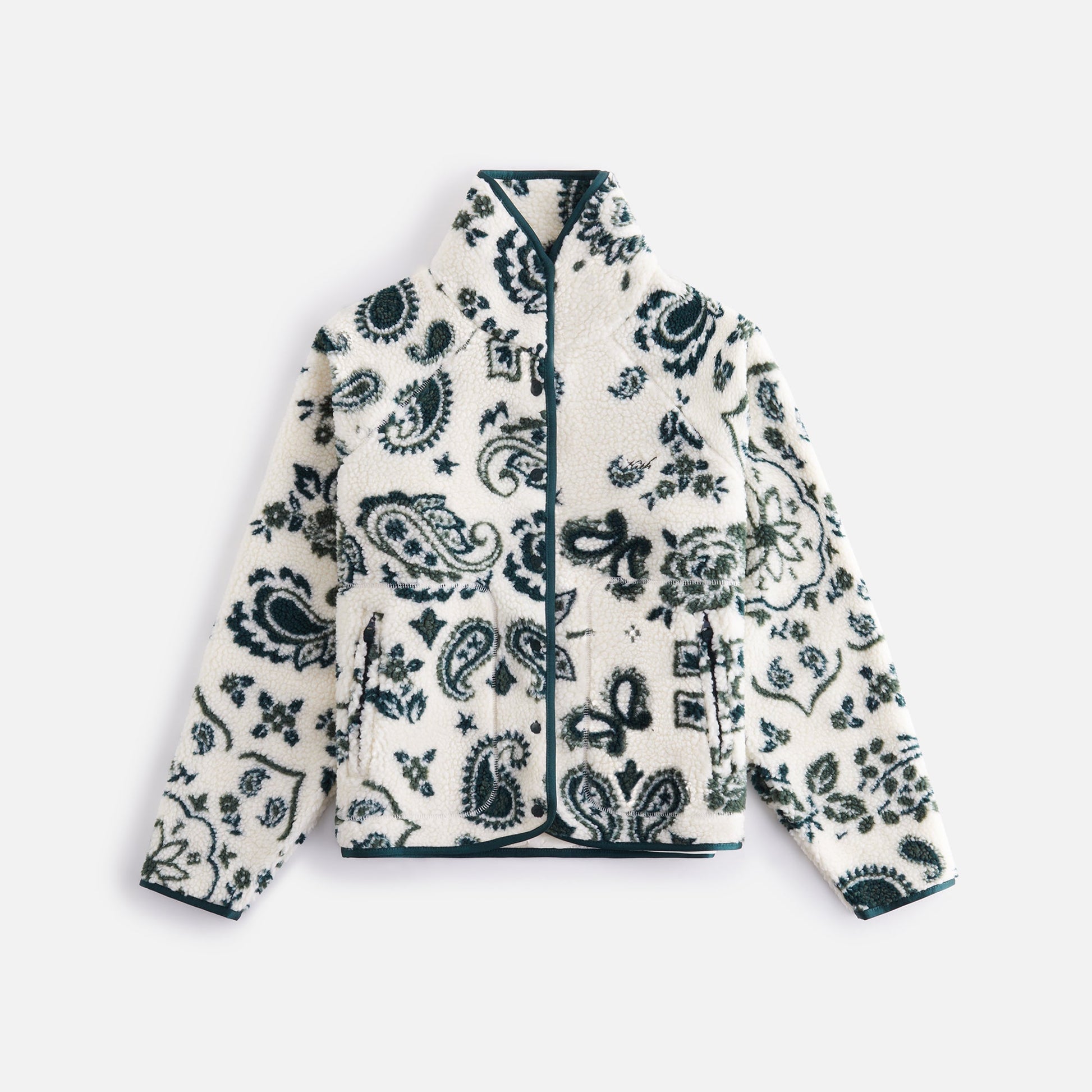 Kith Women Grayson Paisley Jacquard Sherpa - Sandrift