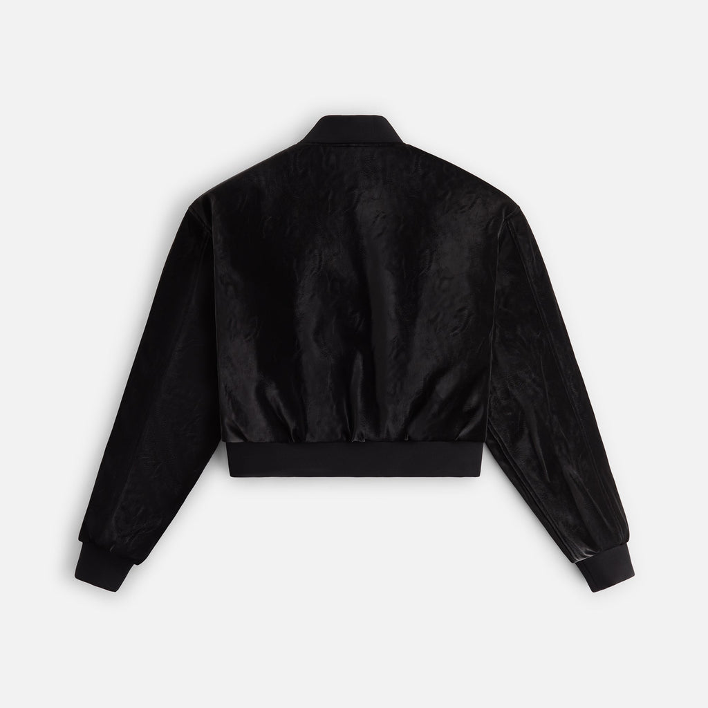 Kith Women Landry II Cropped Bomber - Black