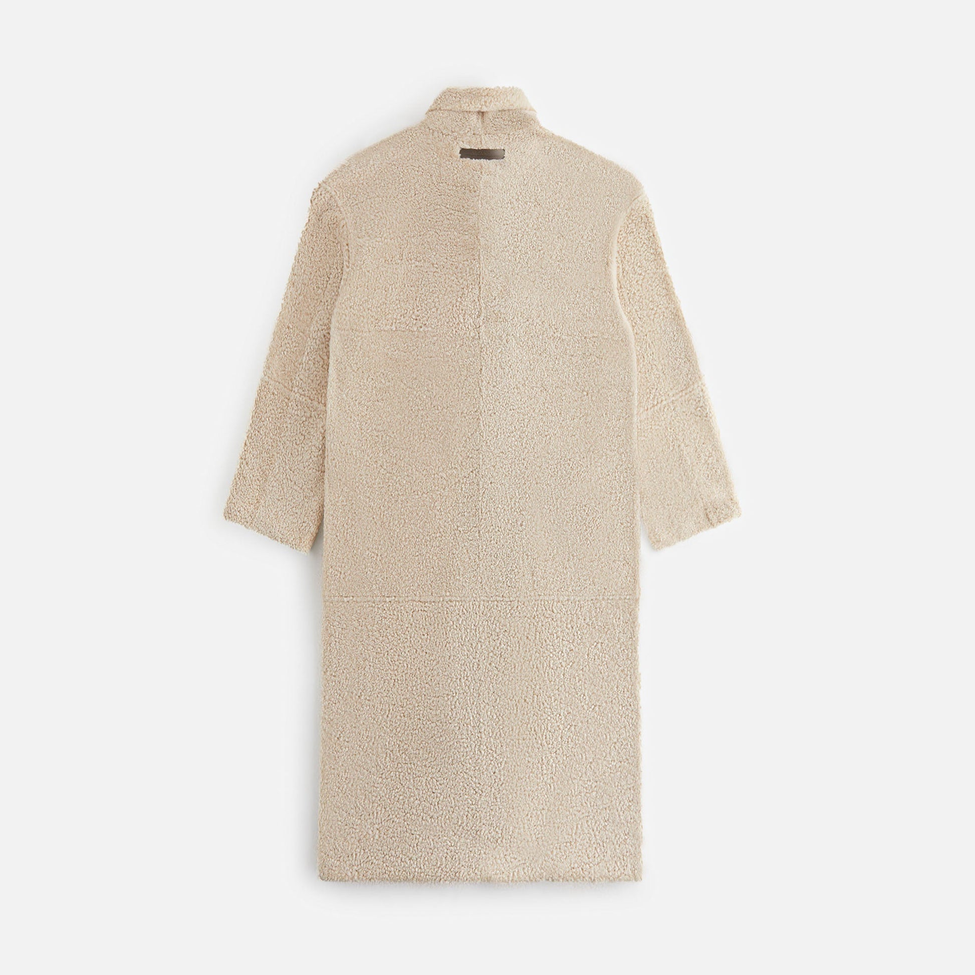 Kith Women Merra Double Breasted Shearling Coat - Maitake