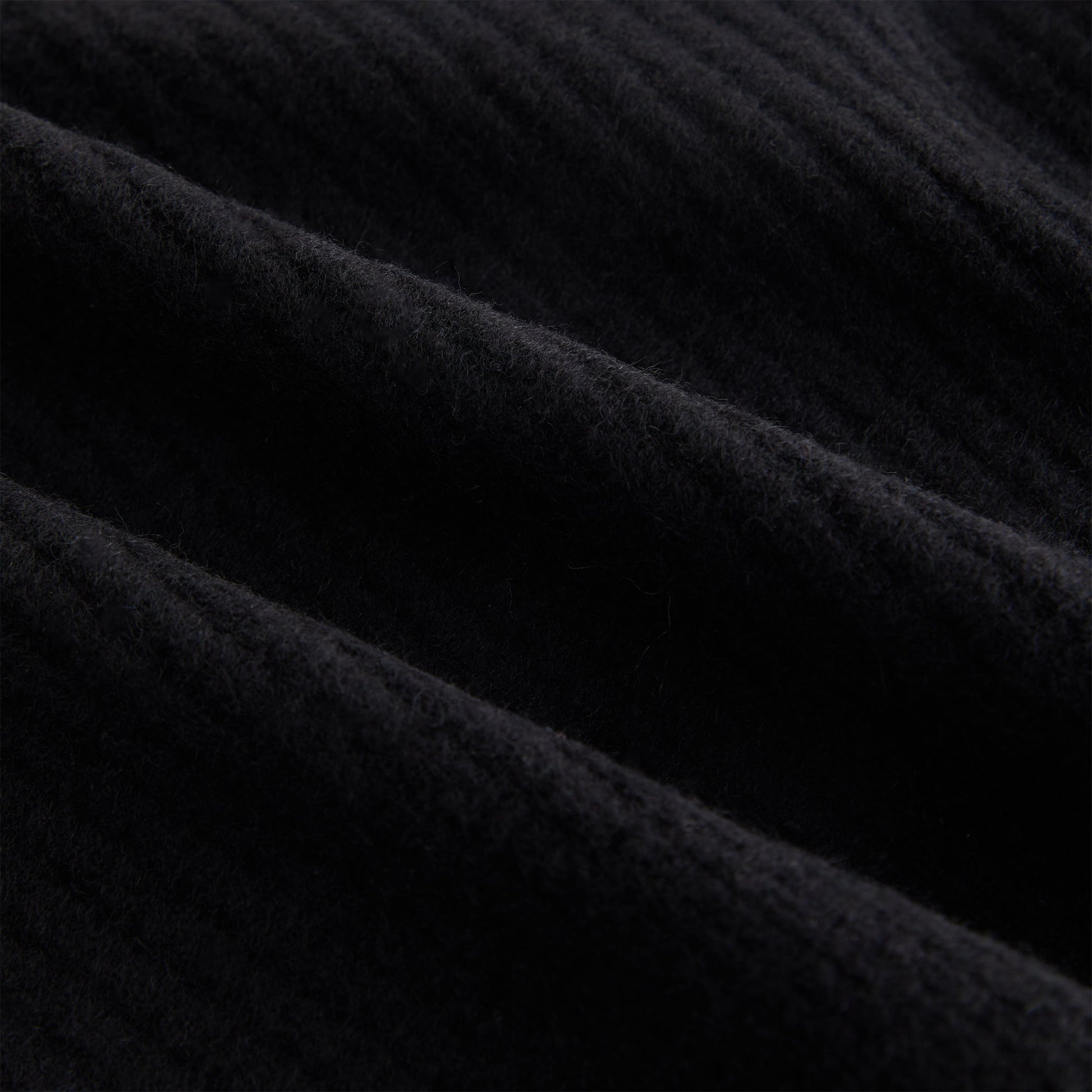 Kith Women Sydney Cropped Plush Rib Cardigan - Black