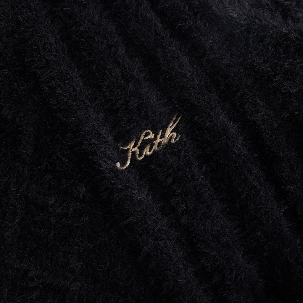 Kith Women Maddox Mohair Cropped Long Sleeve - Black