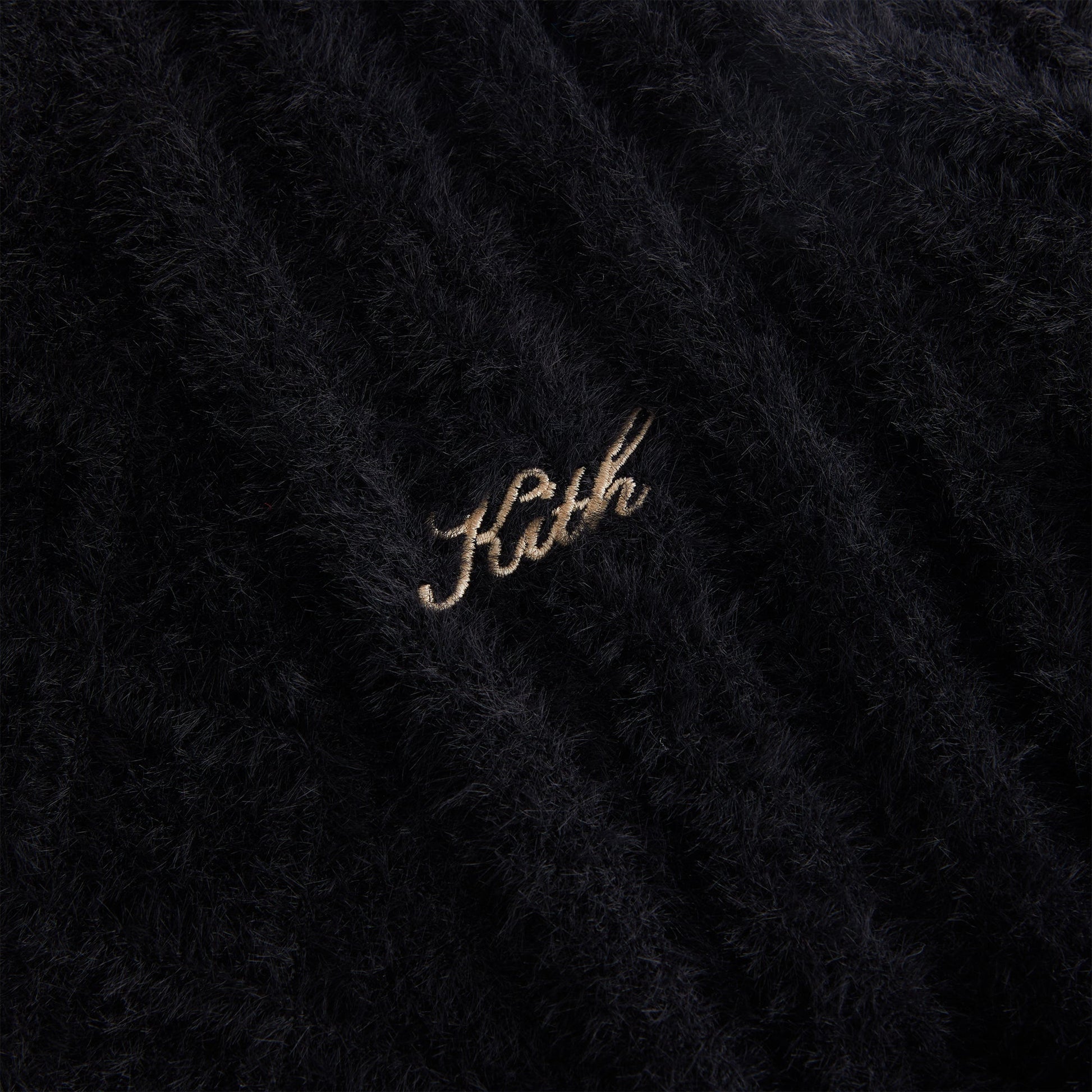 Kith Women Maddox Mohair Cropped Long Sleeve - Black