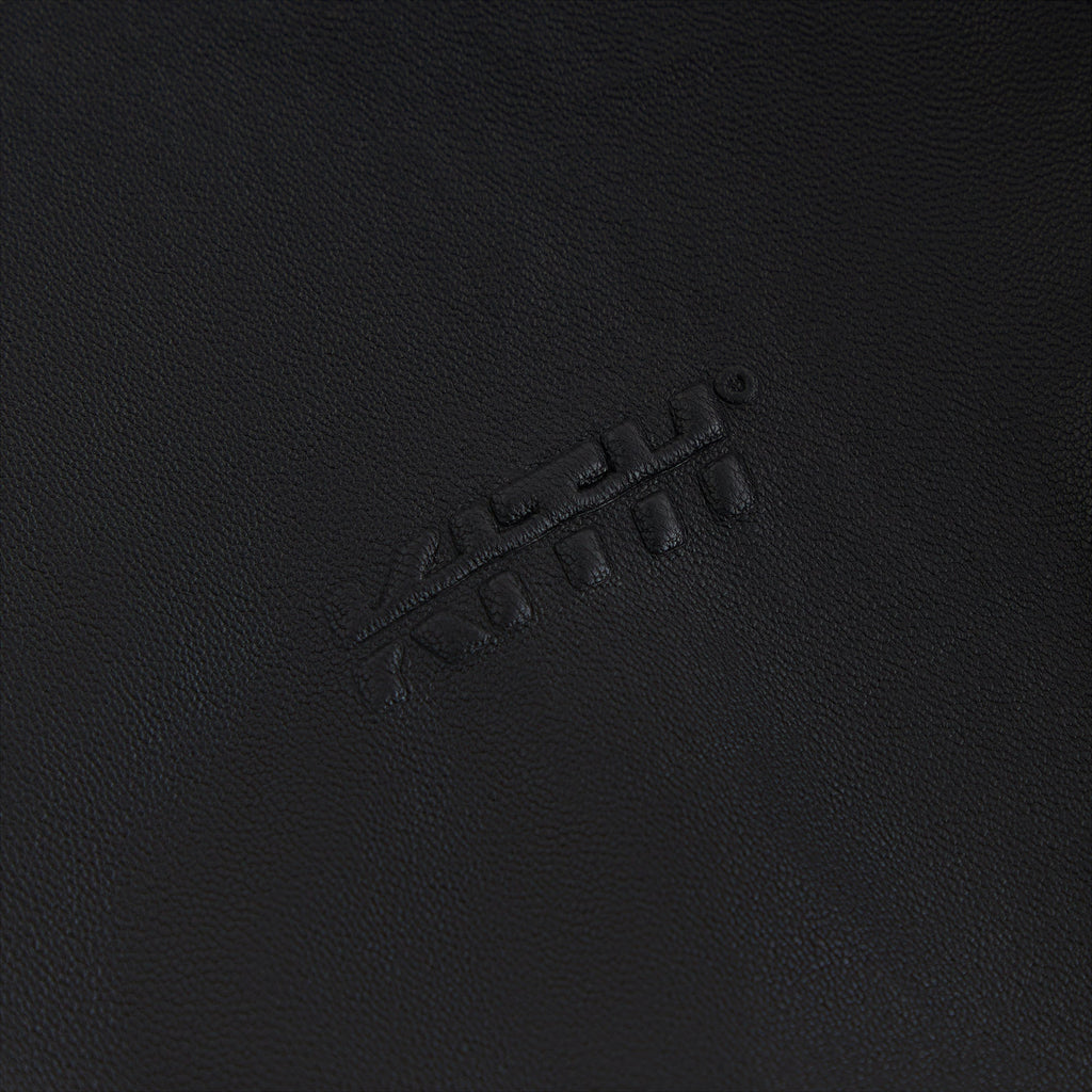 Kith Women Idra Stretch Leather Zip Up - Black