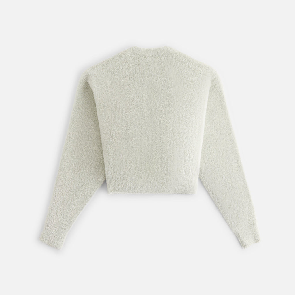Kith Women Mica Mohair Logo Sweater - Pebble