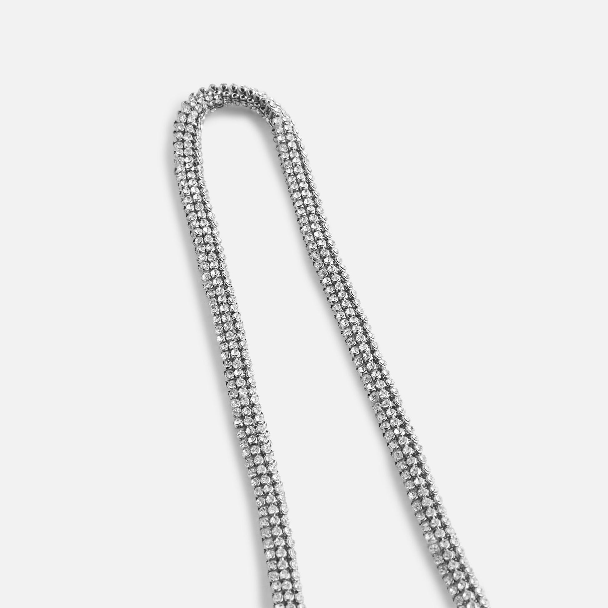 Kith Women Dana Chainmail Cowl Bra - Silver