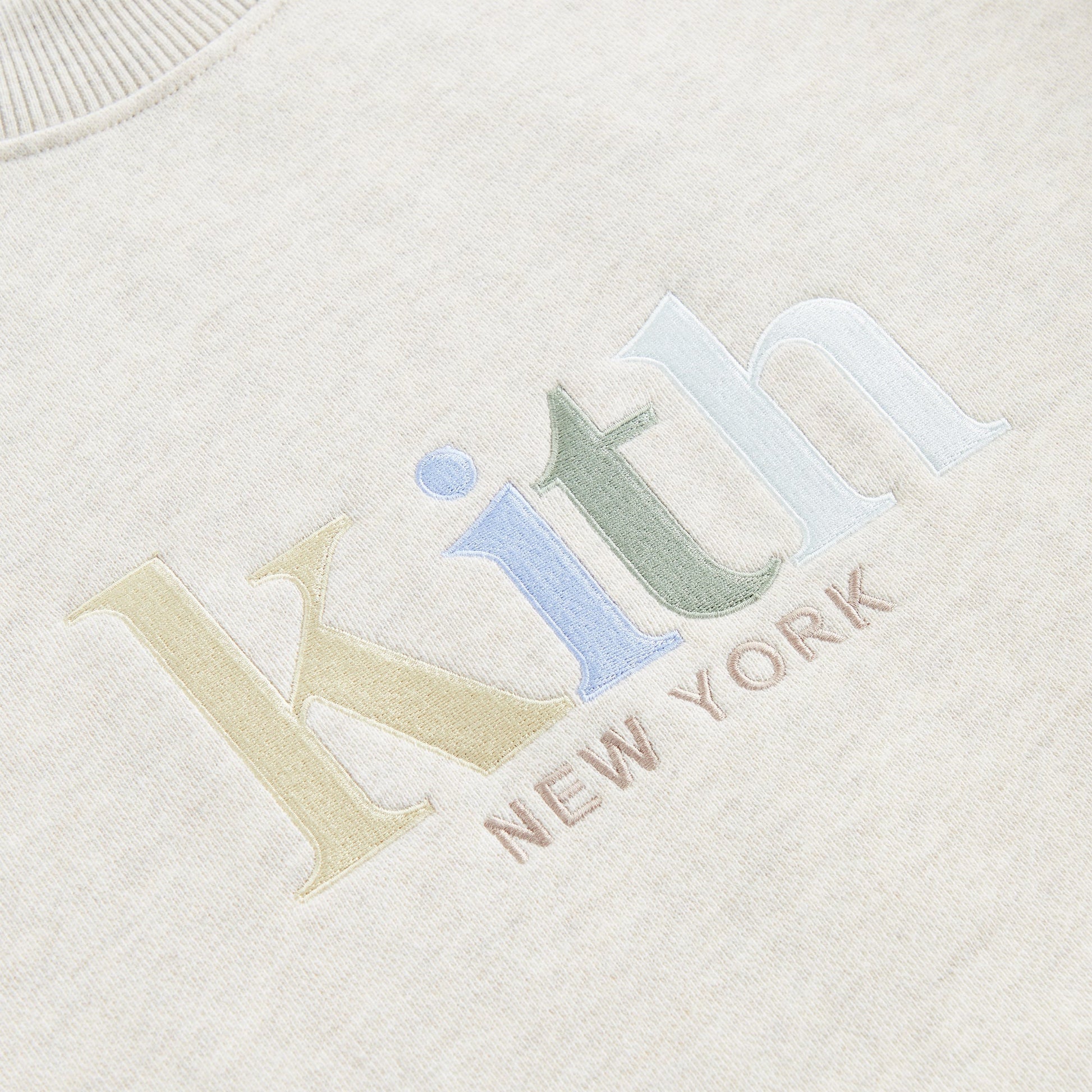 Kith Women Asher New York Crewneck - Sandy Heather
