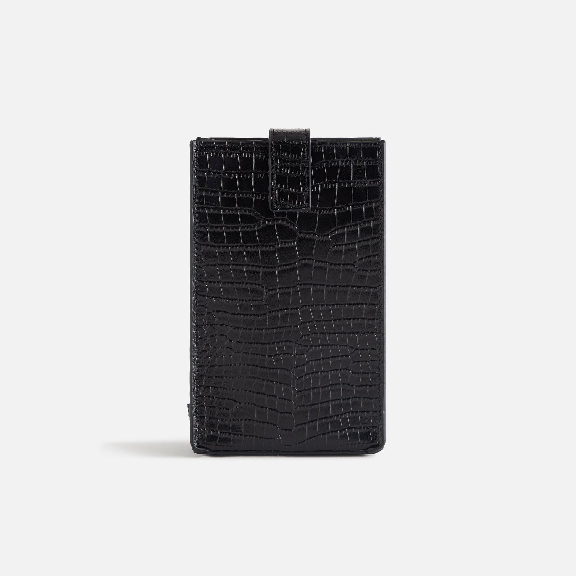 Kith Women Emmett Croc Mini Bag - Black