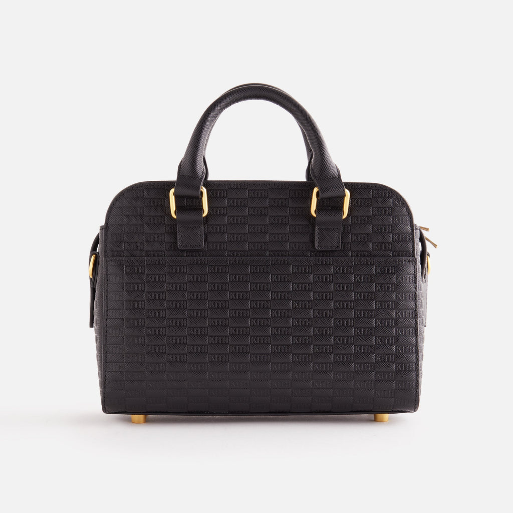 Kith Women Monogram Mini Document Bag - Black