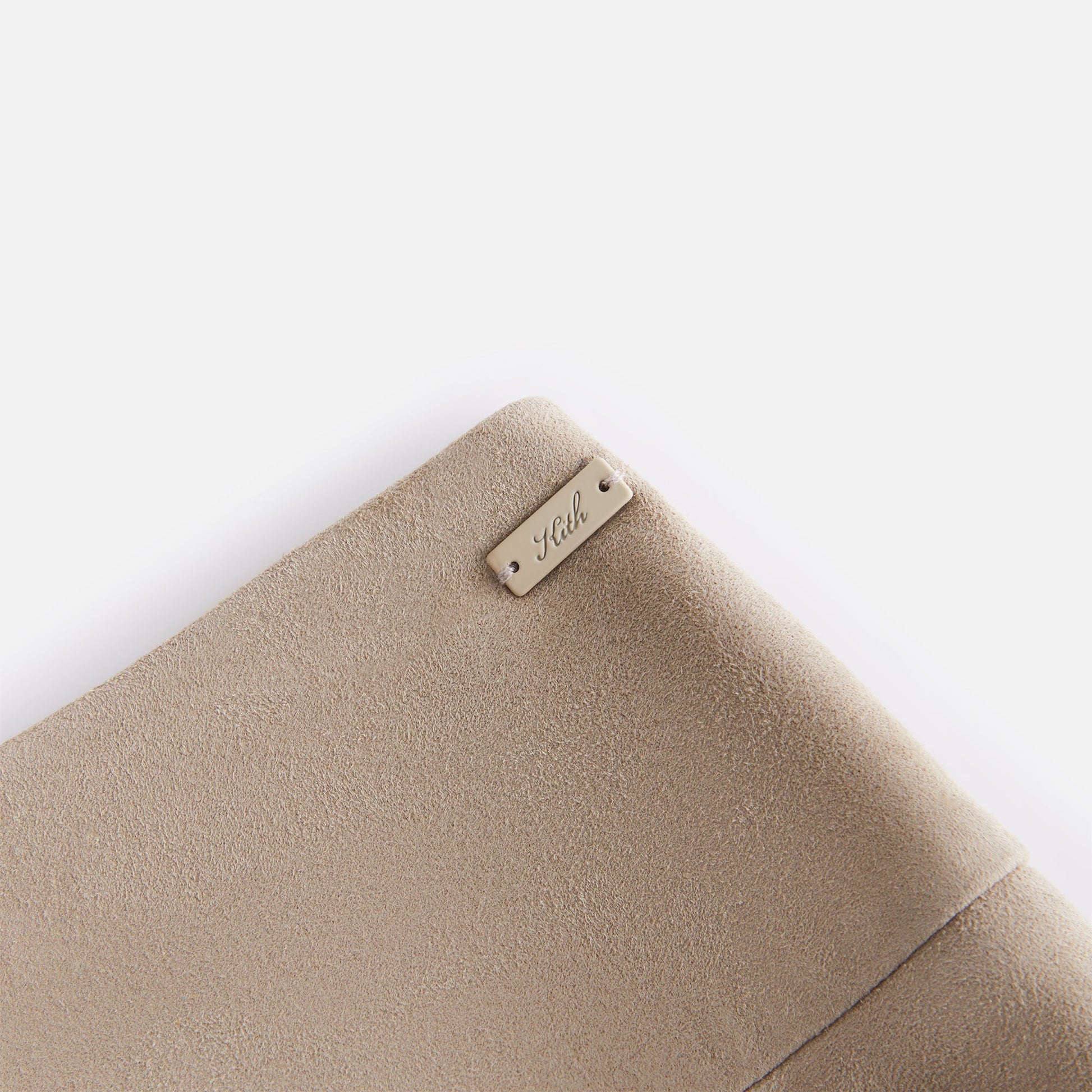Kith Women Alba Suede Box Pleat Mini Skirt - Arch