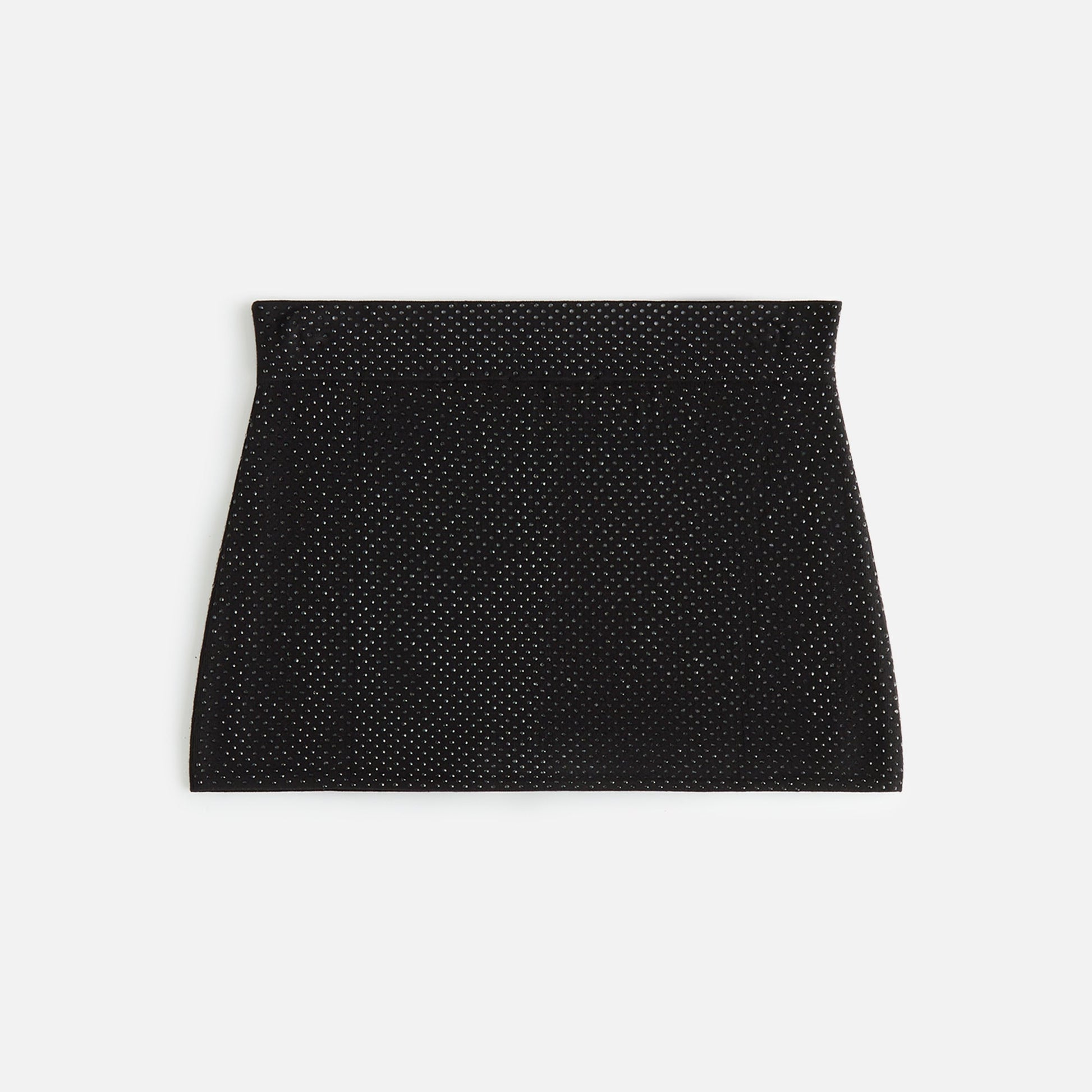Kith Women Ember Studded Knit Mini Skirt - Black