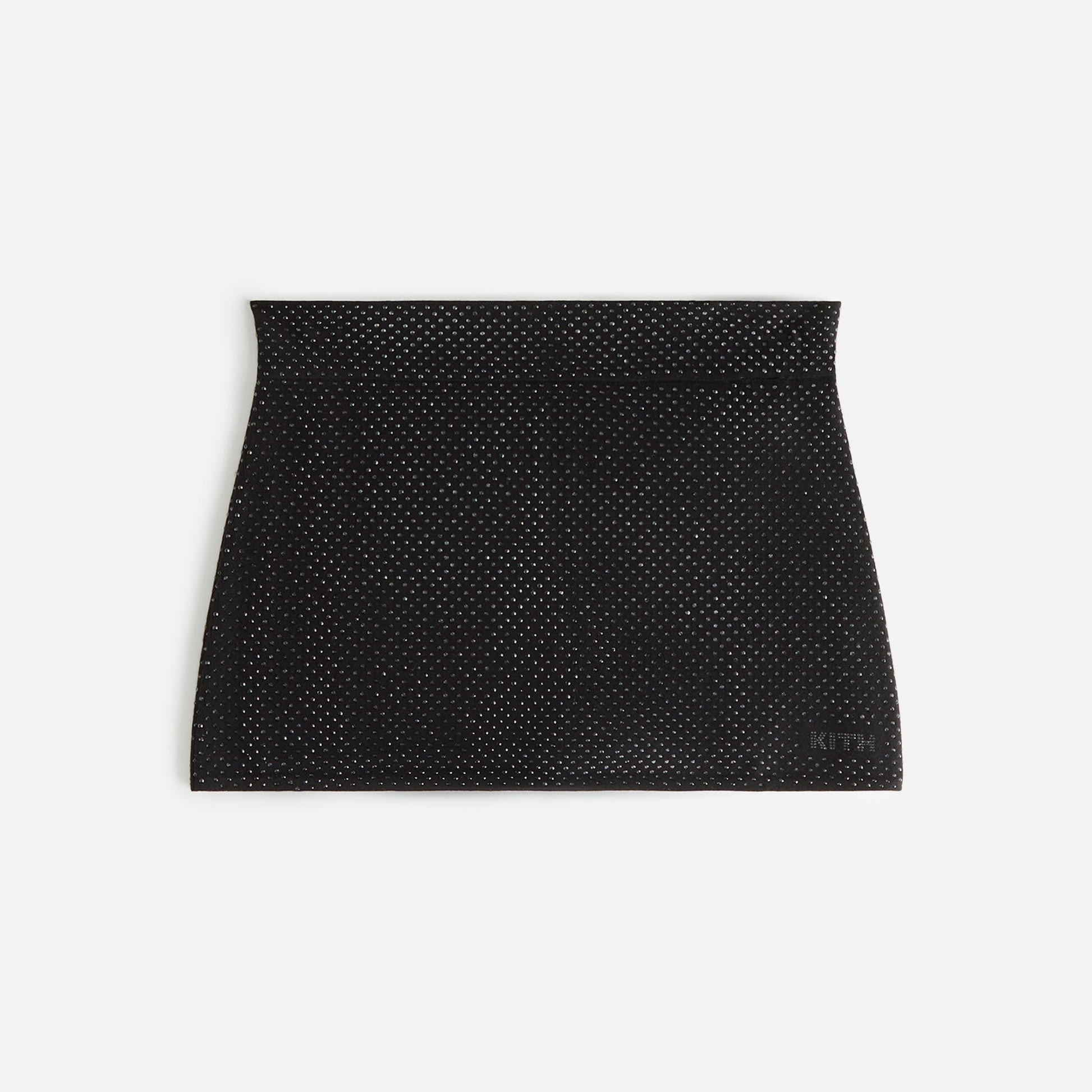Kith Women Ember Studded Knit Mini Skirt - Black