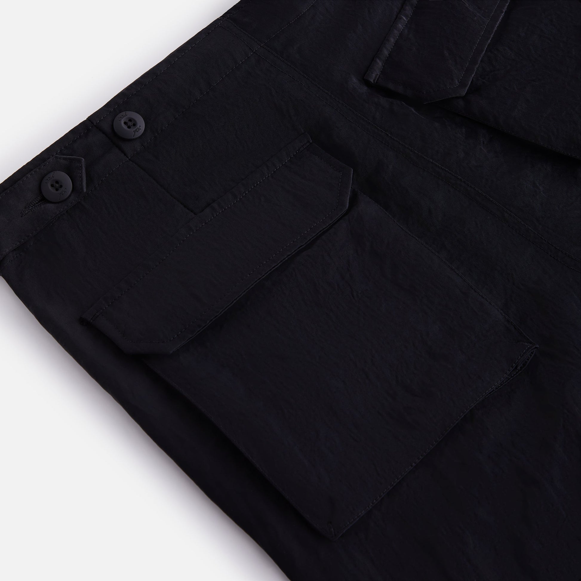 Kith Women Allyn Nylon Mid Rise Cargo - Black