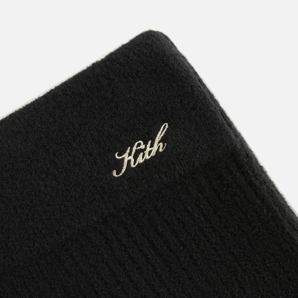 Kith Women Arys Plush Rib Mini Skirt - Black