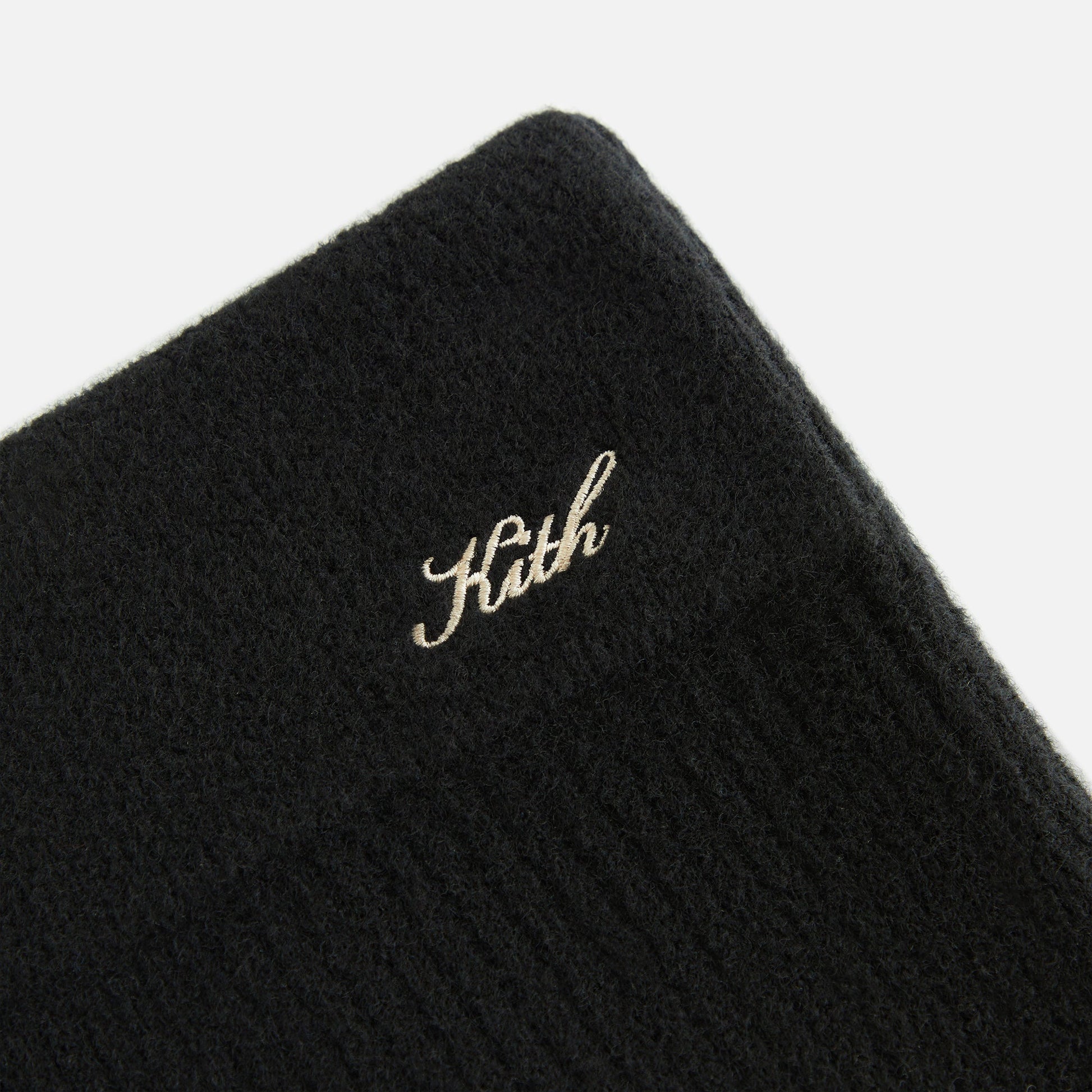 Kith Women Arys Plush Rib Mini Skirt - Black