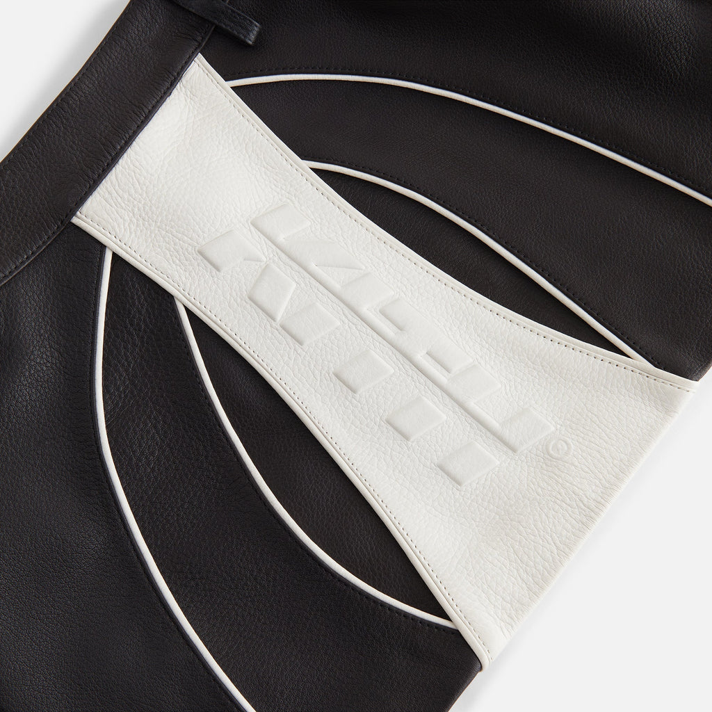 Kith Women Ren Leather Mini Skirt - Black