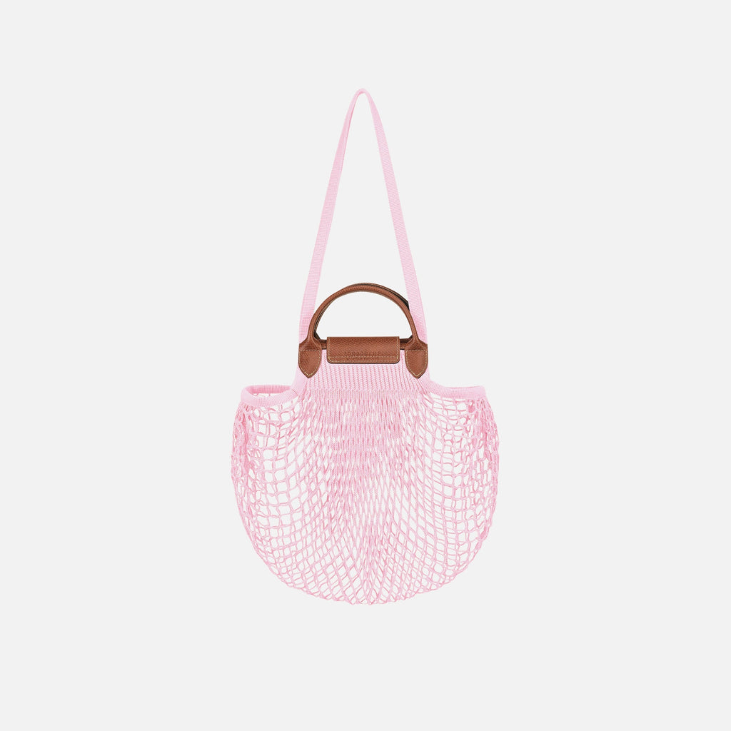 Longchamp Le Pliage Filet Knit Bag - Pink