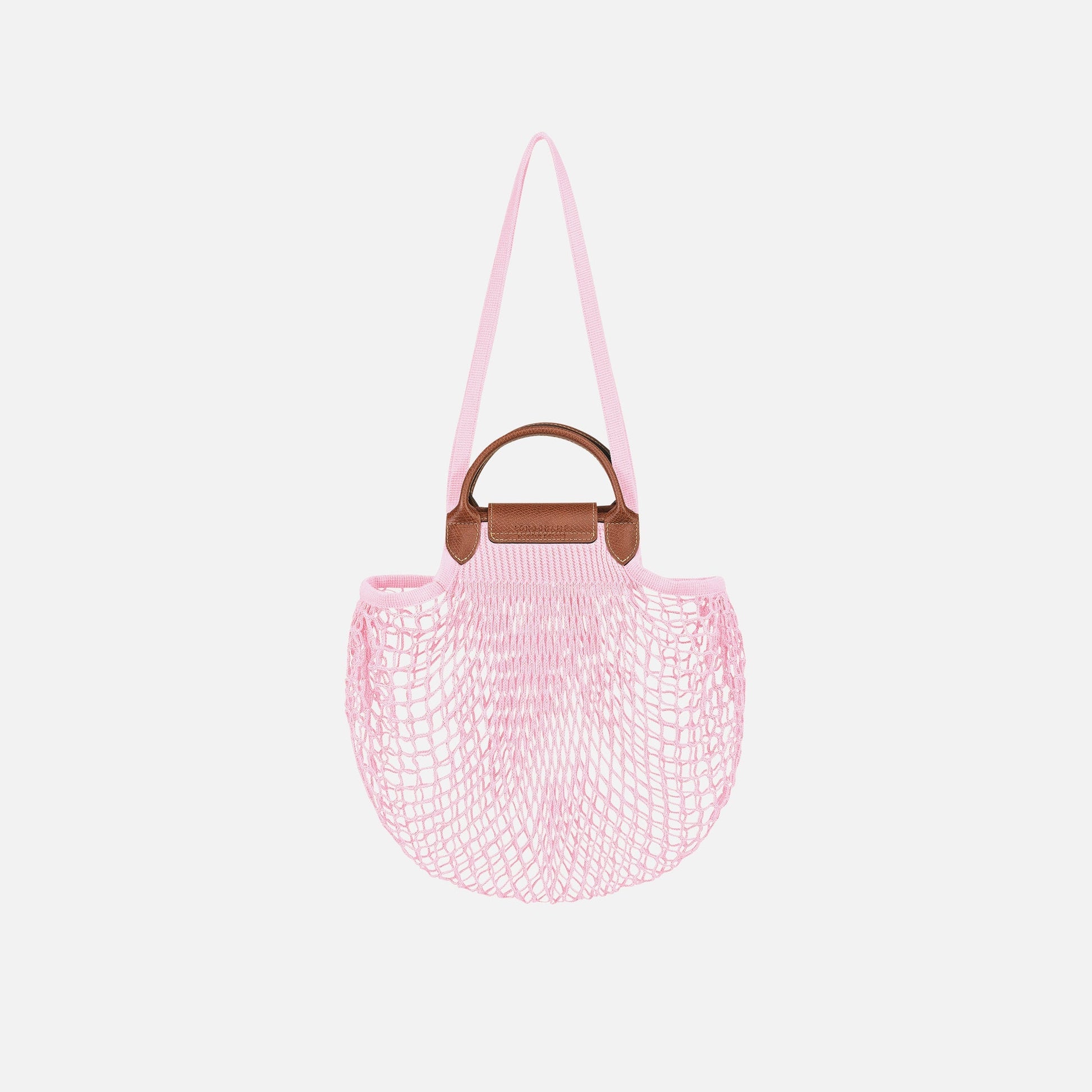 Longchamp Le Pliage Filet Knit Bag - Pink