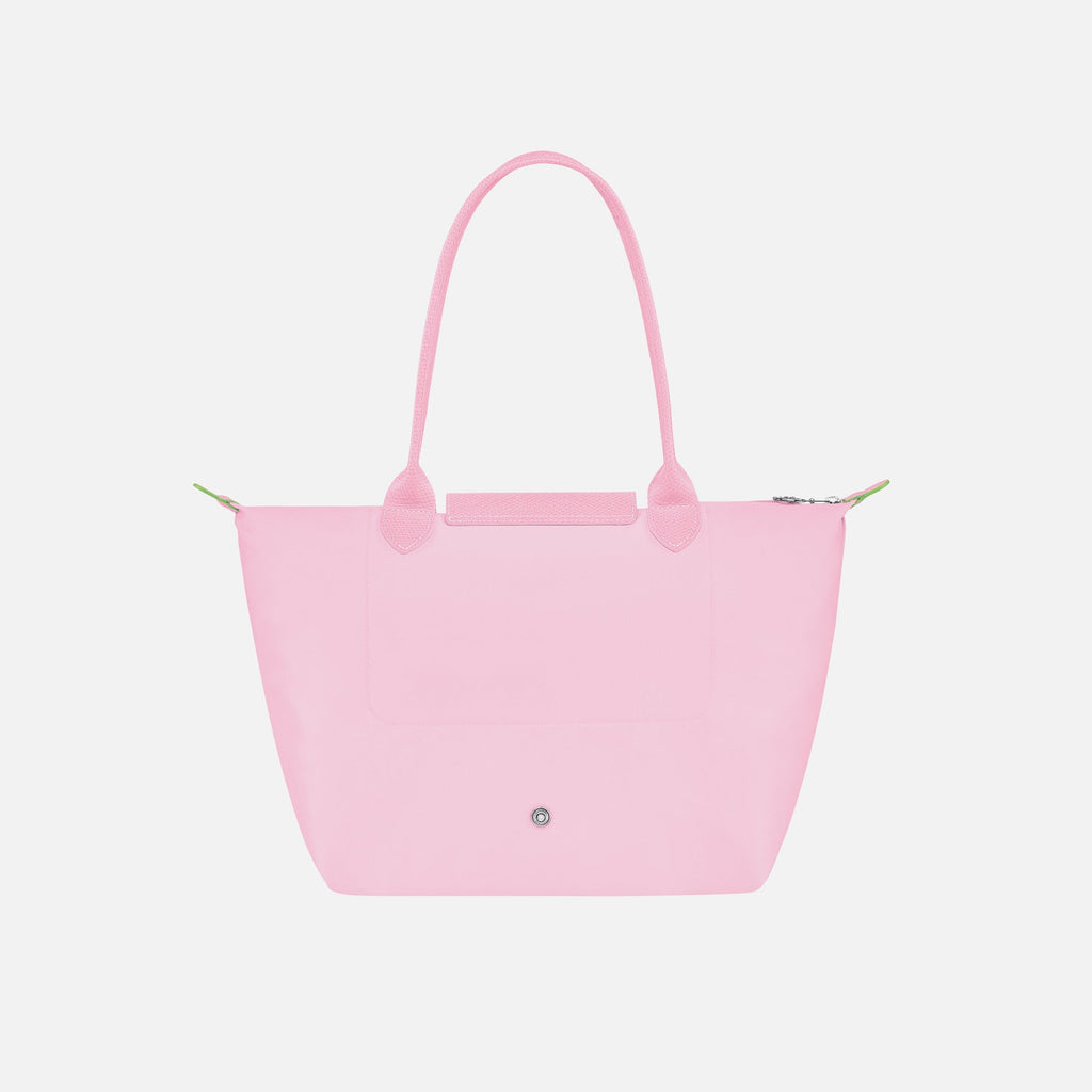 Longchamp Le Pliage Green Small Shoulder Tote - Pink