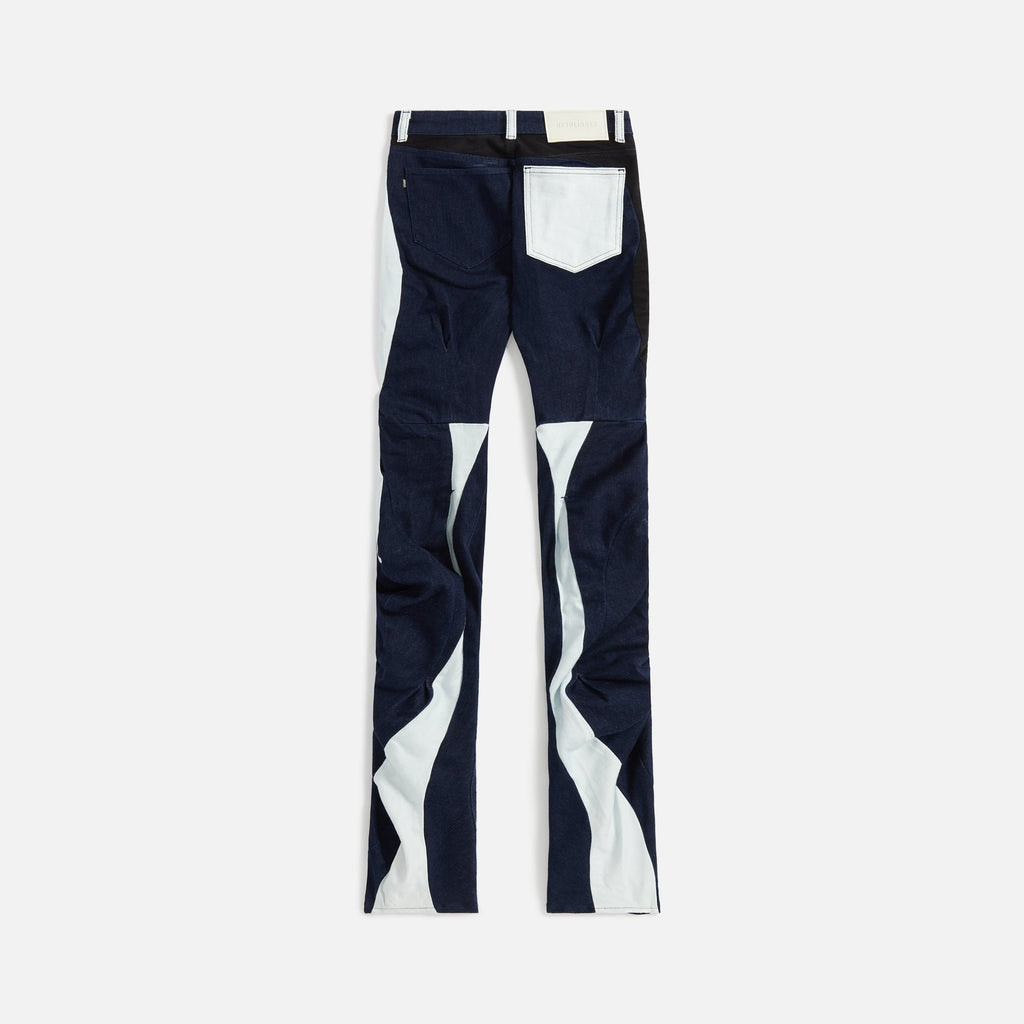 Ottolinger Drape Triple Denim Pants - Multi