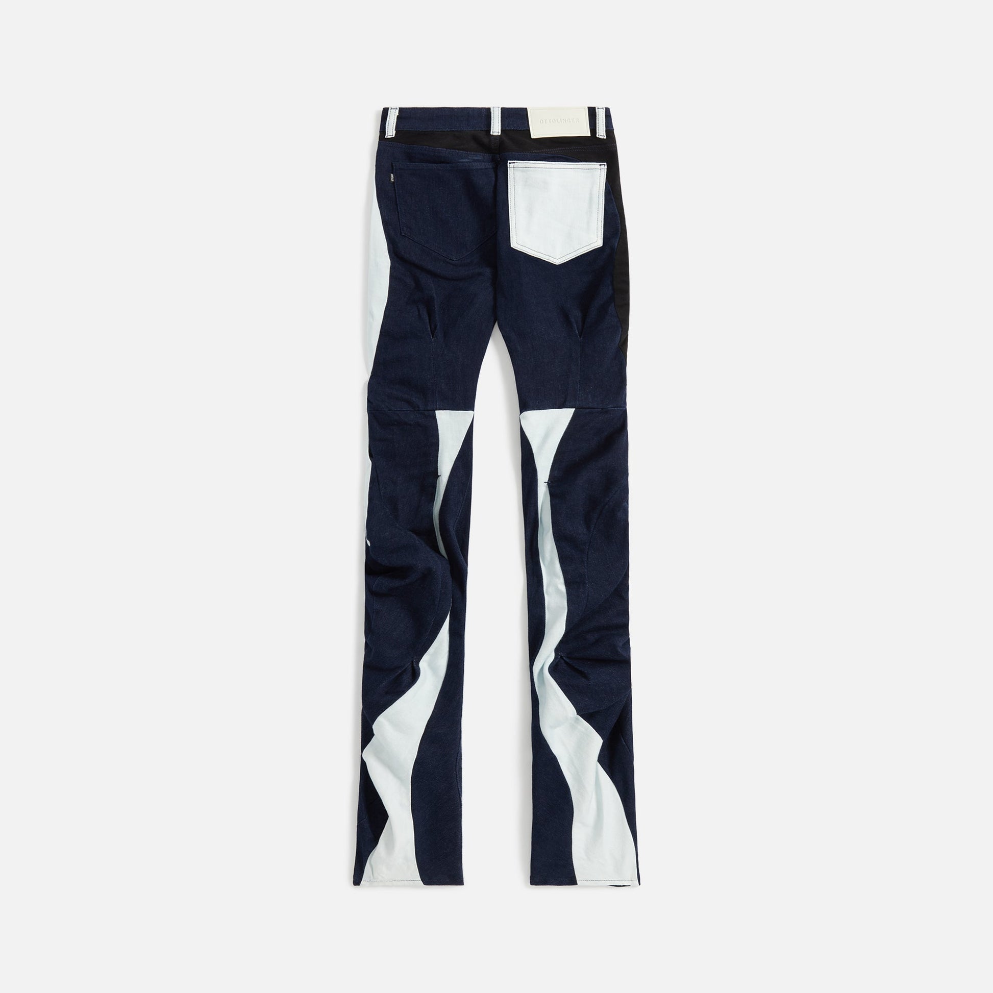 Ottolinger Drape Triple Denim Pants - Multi