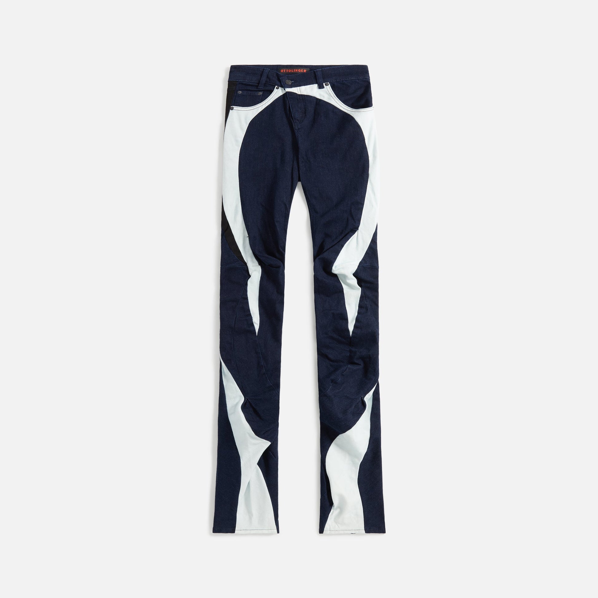 Ottolinger Drape Triple Denim Pants - Multi