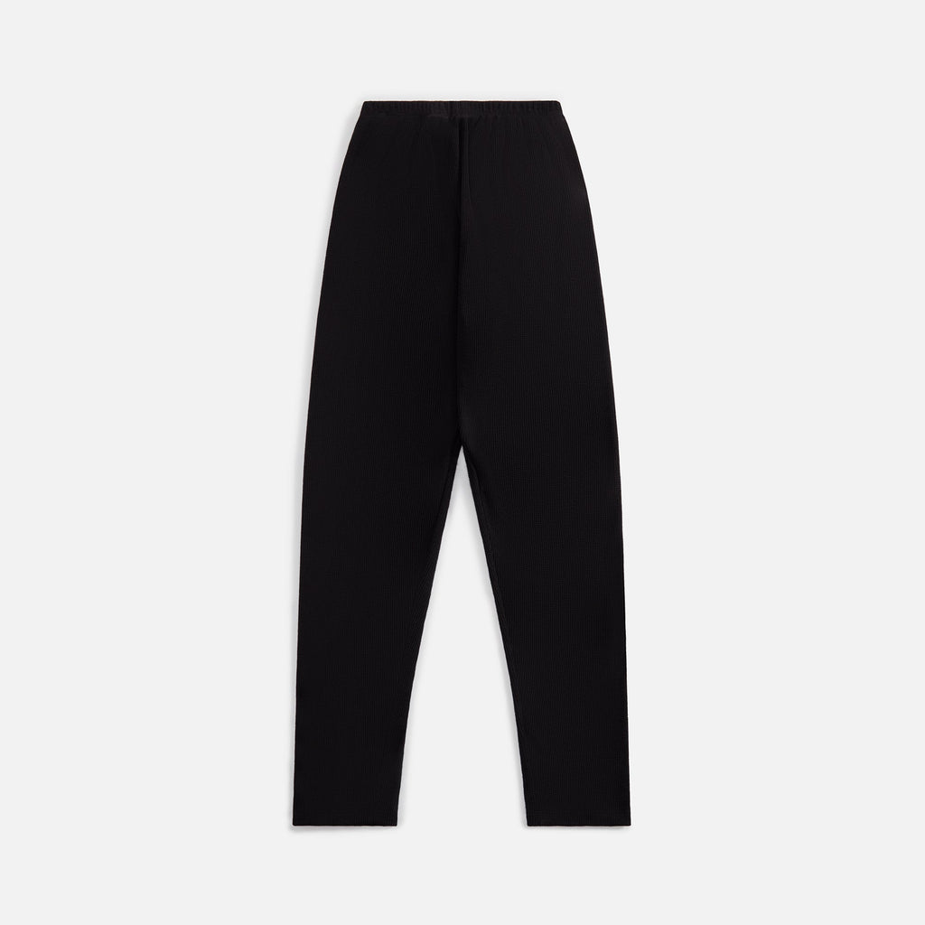 Sami Miro Vintage Safety Pin Thermal Sweatpants - Black