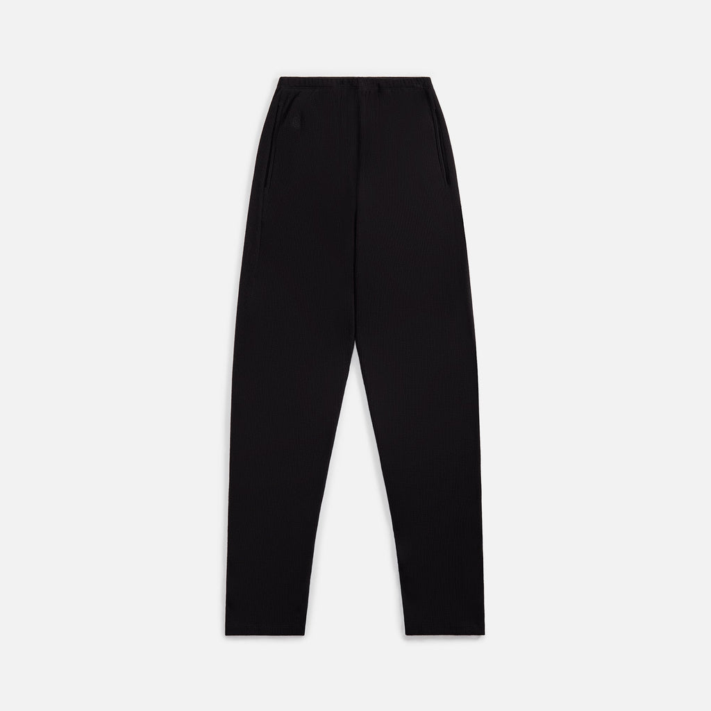 Sami Miro Vintage Safety Pin Thermal Sweatpants - Black