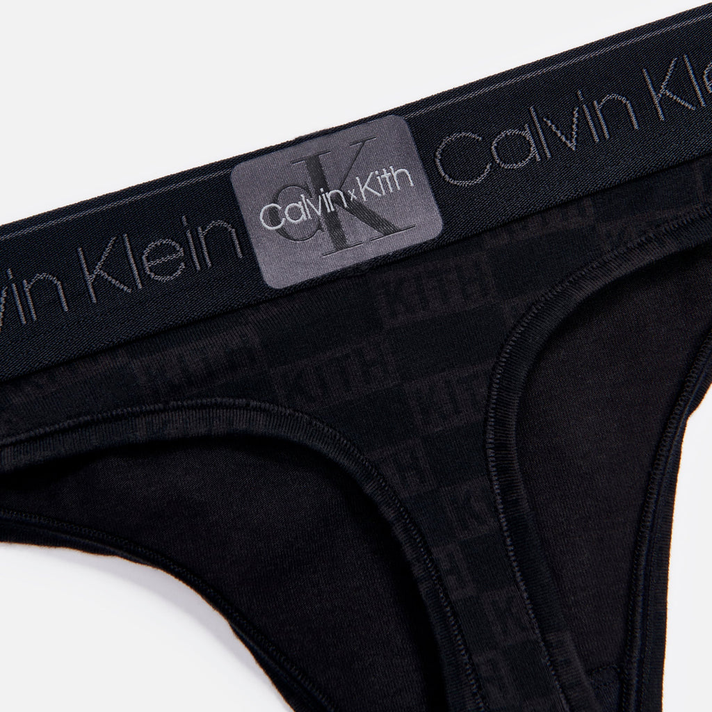 Kith Women for Calvin Klein Thong - Black