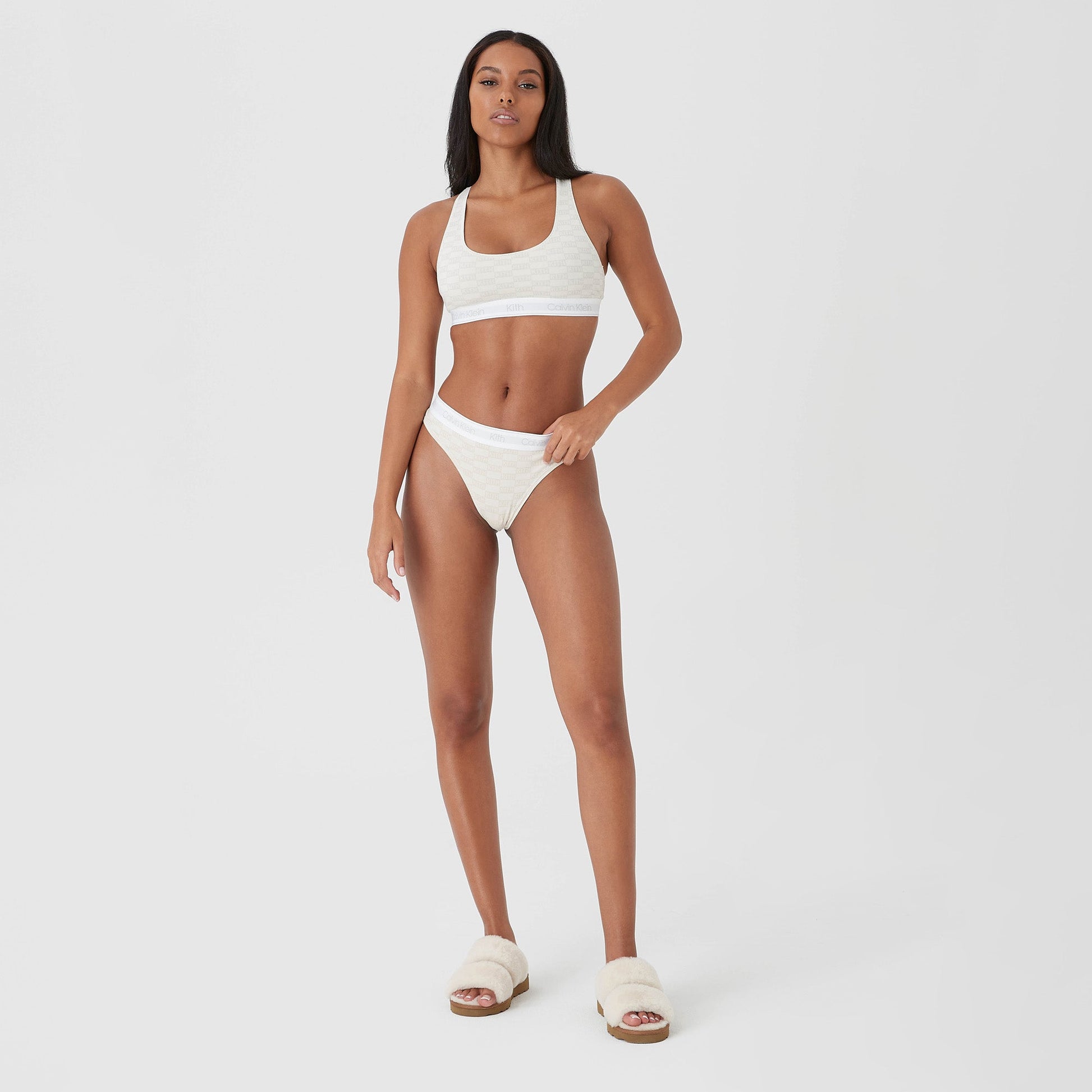 Kith Women for Calvin Klein Classic Thong - Waffle