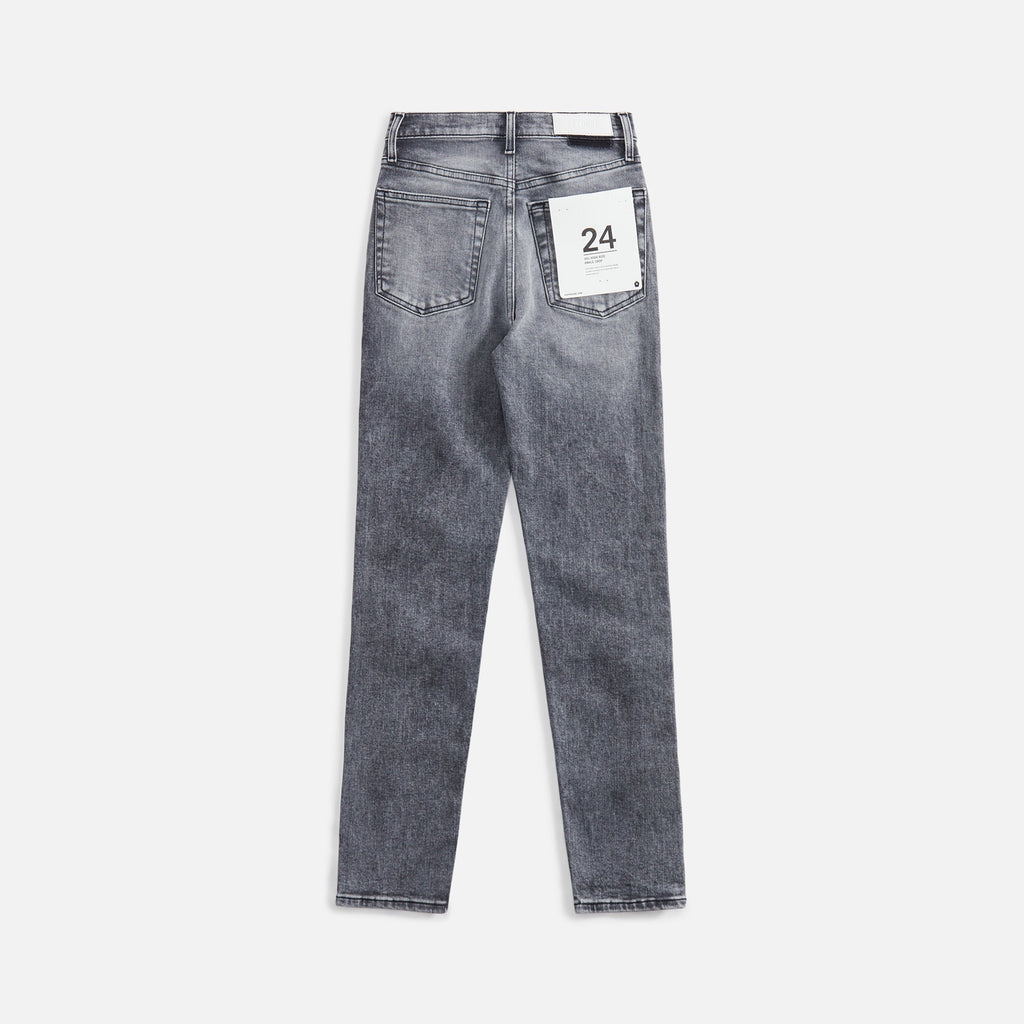 ReDone 90's High Rise Ankle Crop - Silver Fade