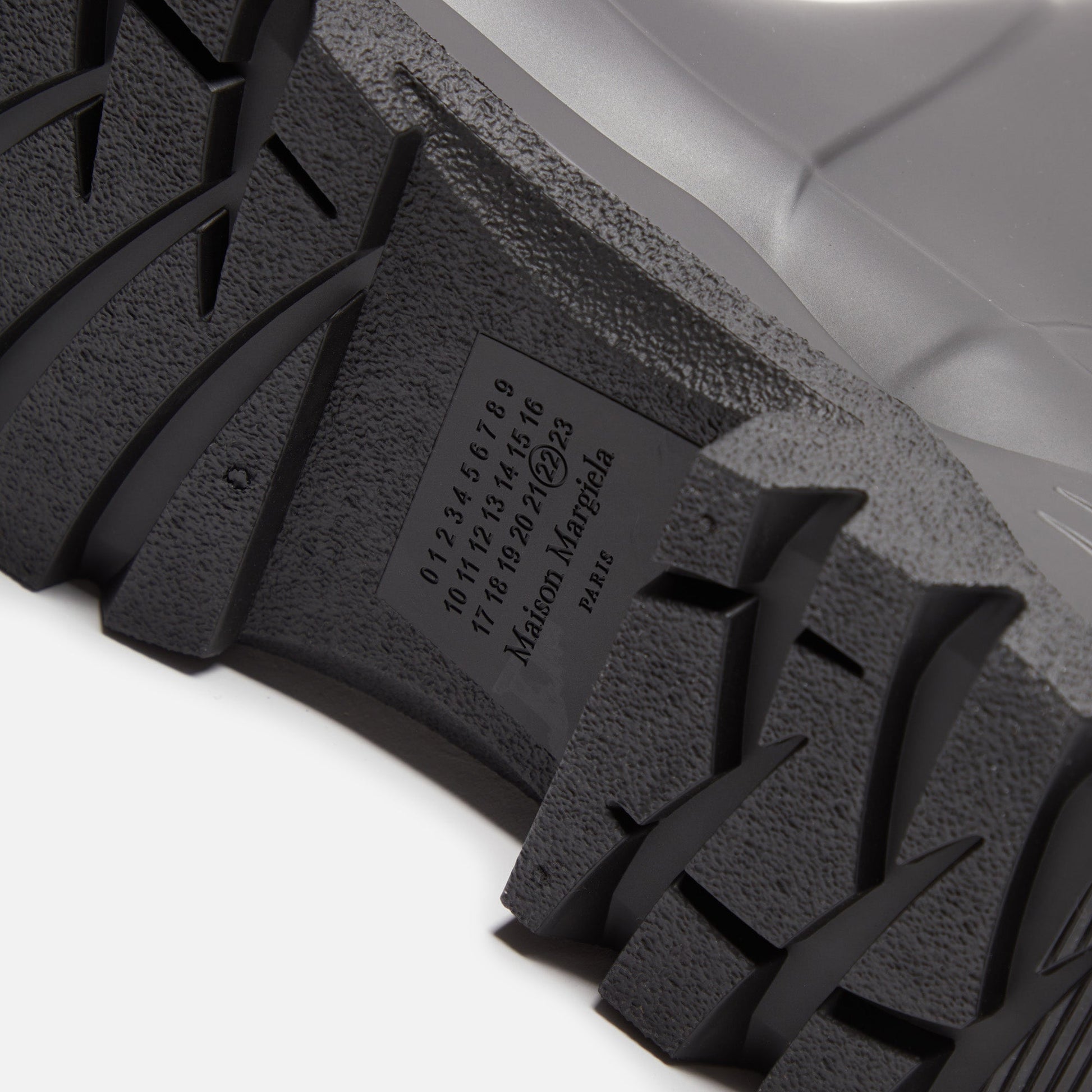Margiela Tabi Rain Boot - Black Raven