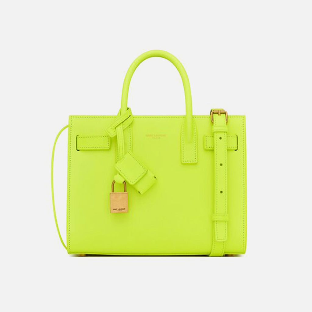 Saint Laurent YSL SDJ Nano Bag - Safety Yellow