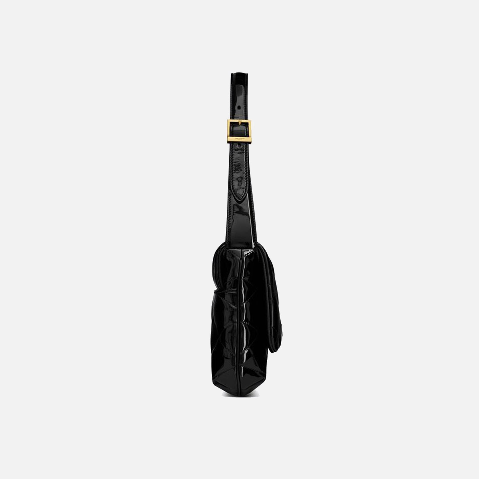Saint Laurent YSL MNG Le 5A7 Bag - Black