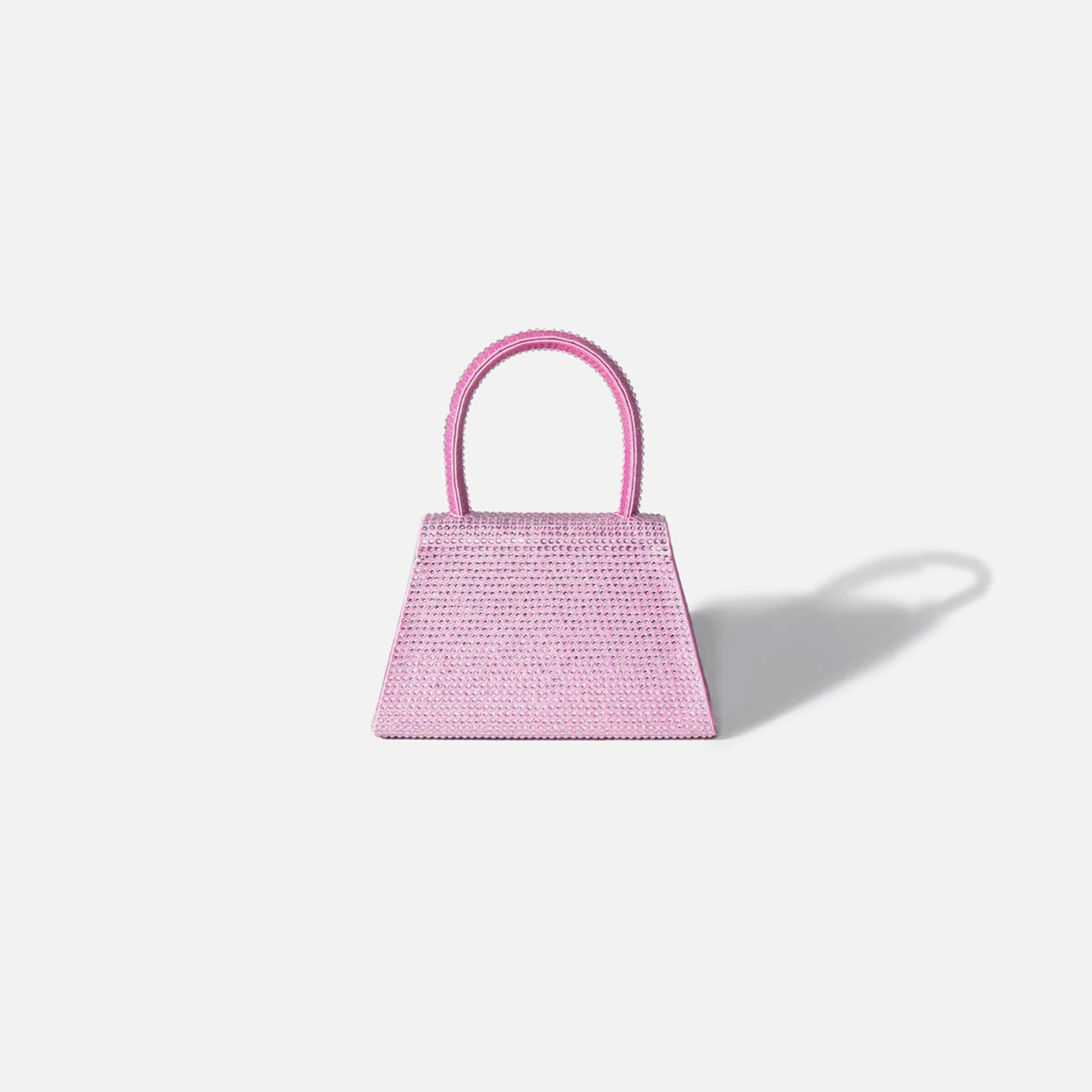 Self-Portrait Diamonte Capri Micro Bag - Pink